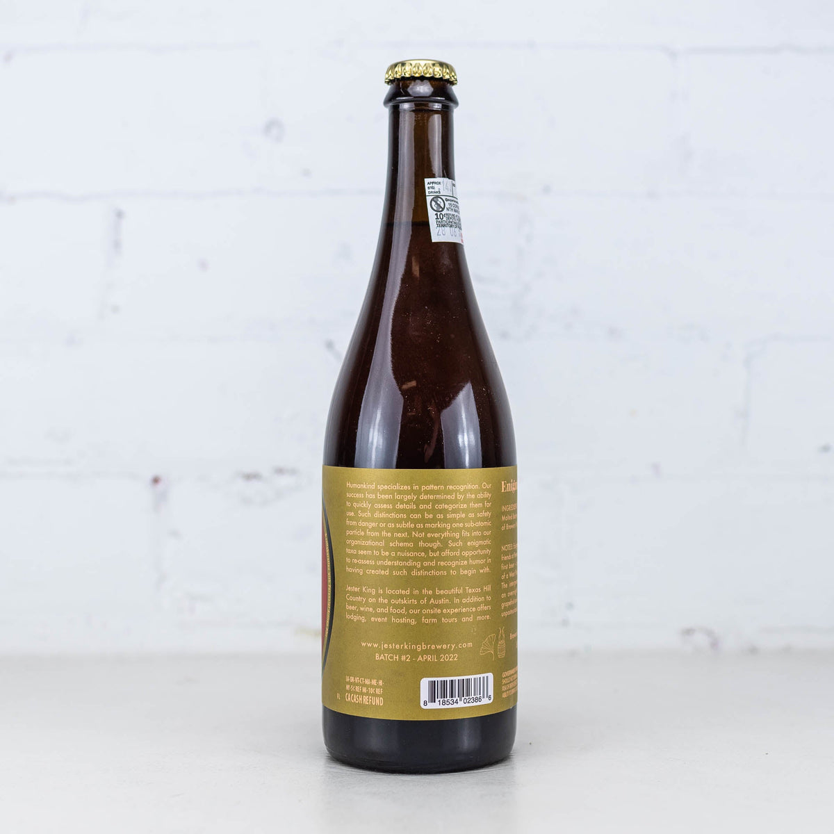 Jester King - Enigmatic Taxa Hoppy Farmhouse Ale 750ml