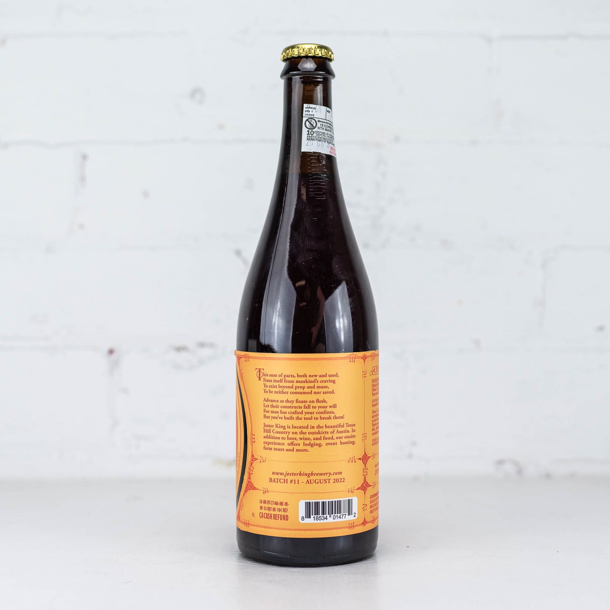 Jester King - La Vie en Rose Farmhouse Ale 750ml