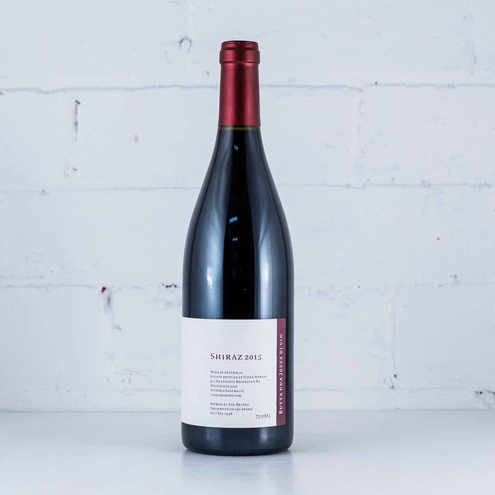 Jozza - Shiraz 2015 750ml