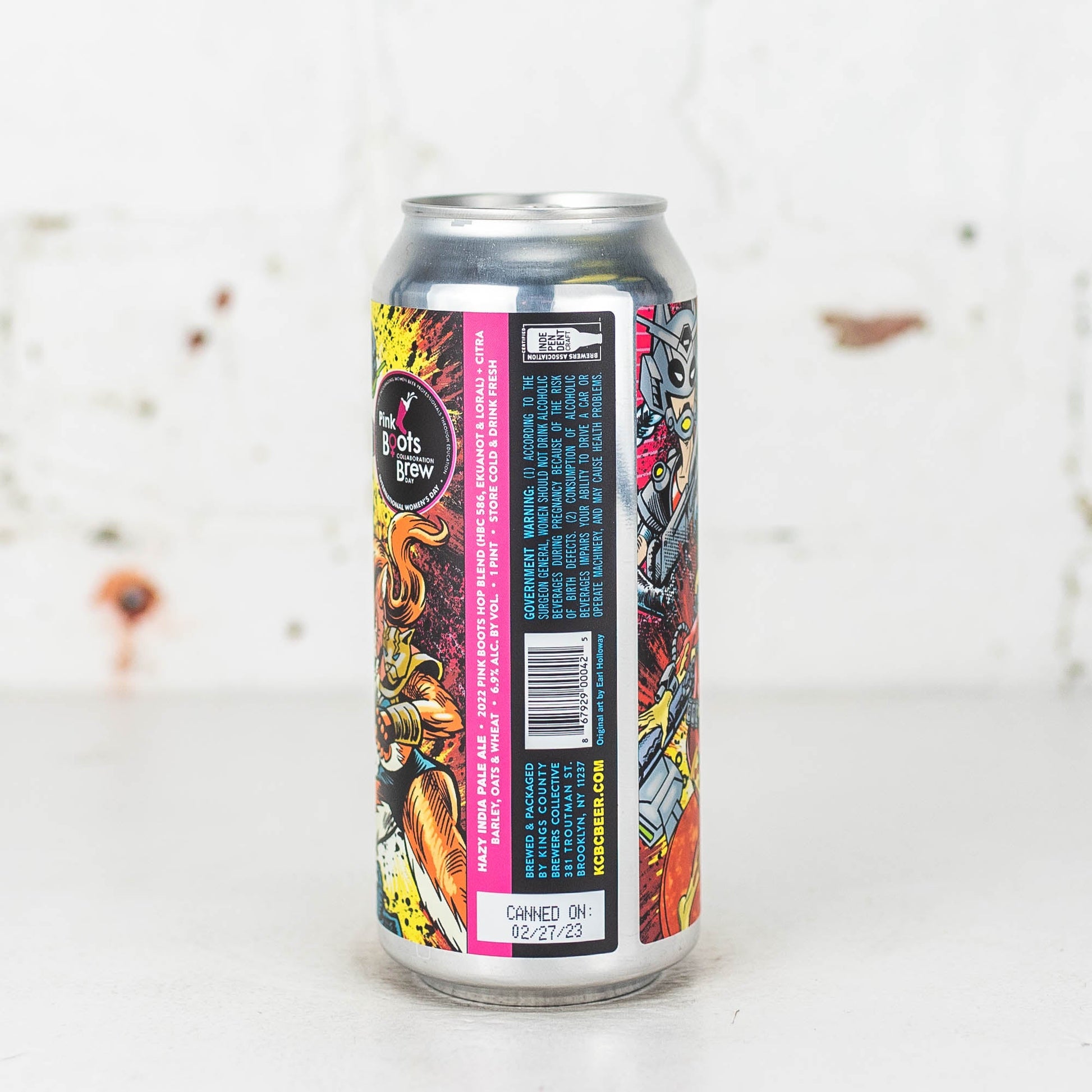 KCBC x Pink Boots 'Dynamite Evolution' Hazy IPA