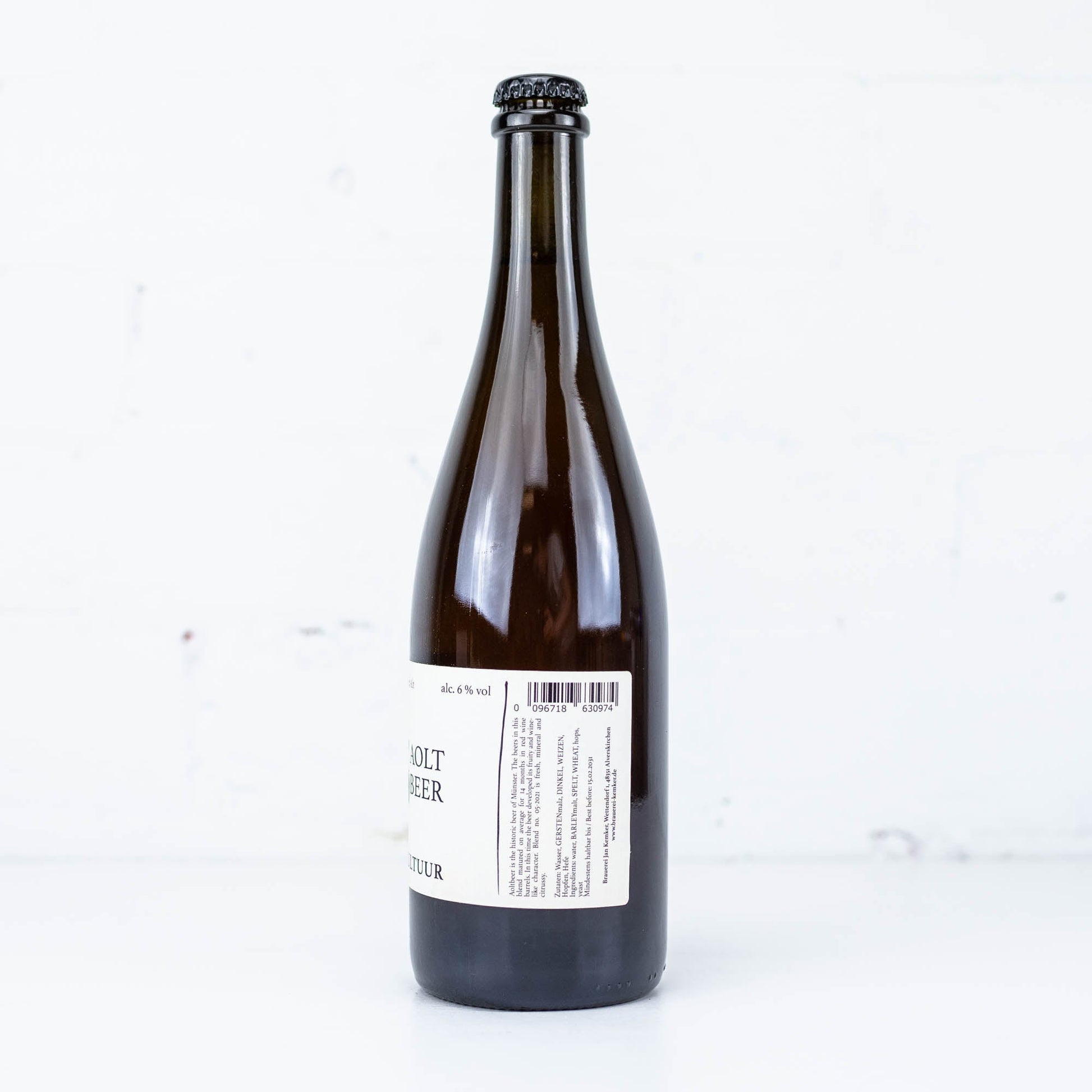Kemker Kultuur - Aolt Beer Historic Wild Ale 750ml