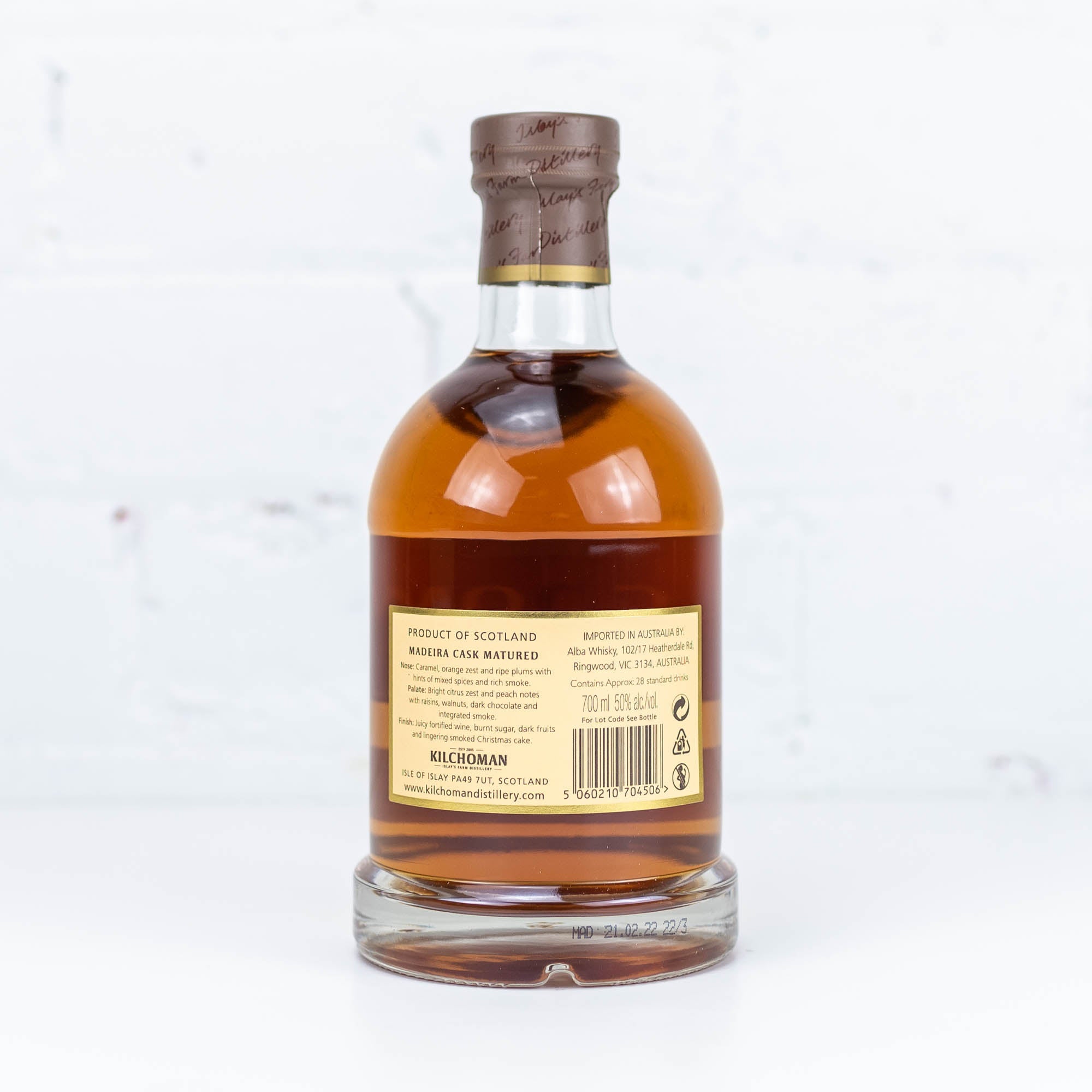Kilchoman - Madeira Cask 2021 700ml