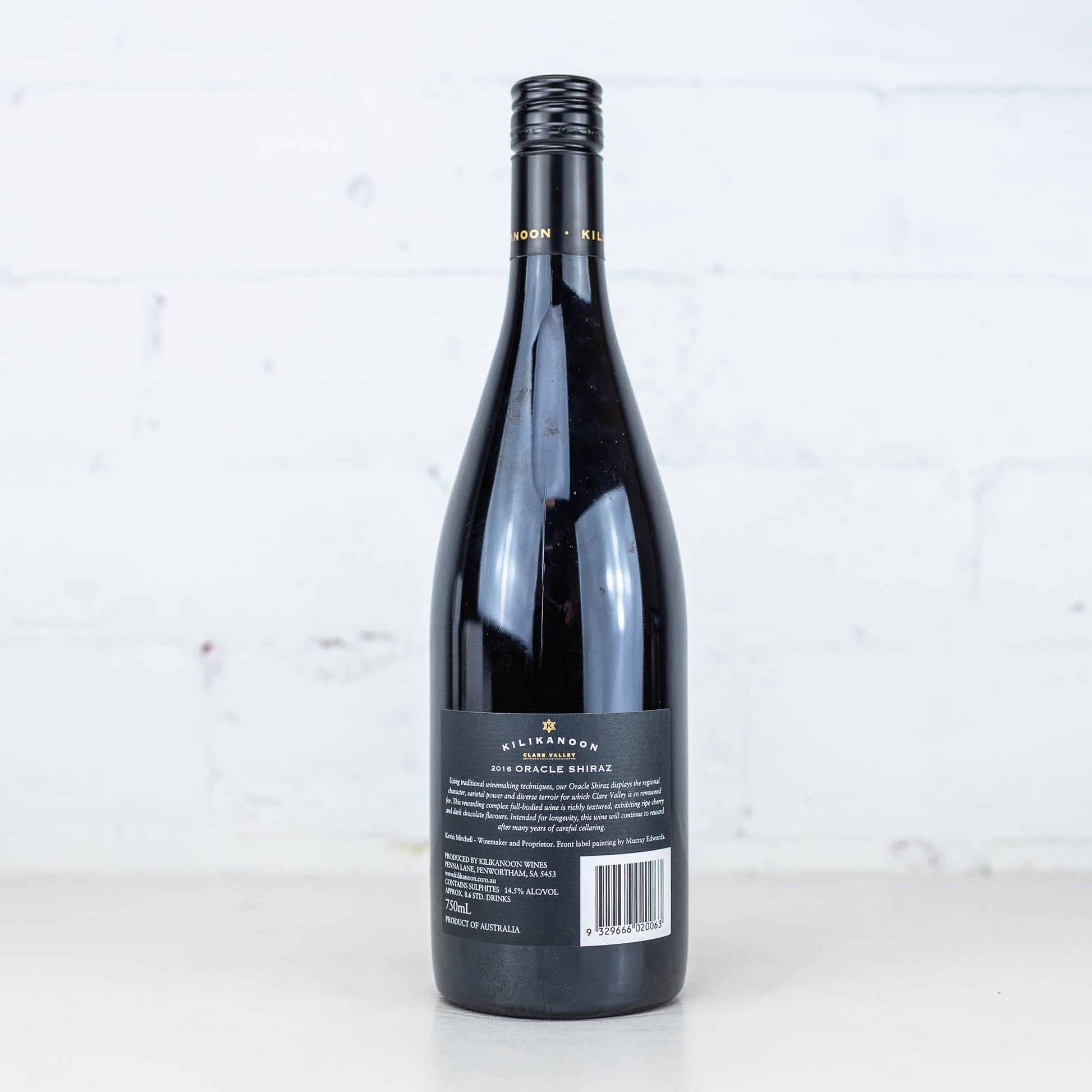 Kilikanoon - Oracle Shiraz 2016 750ml