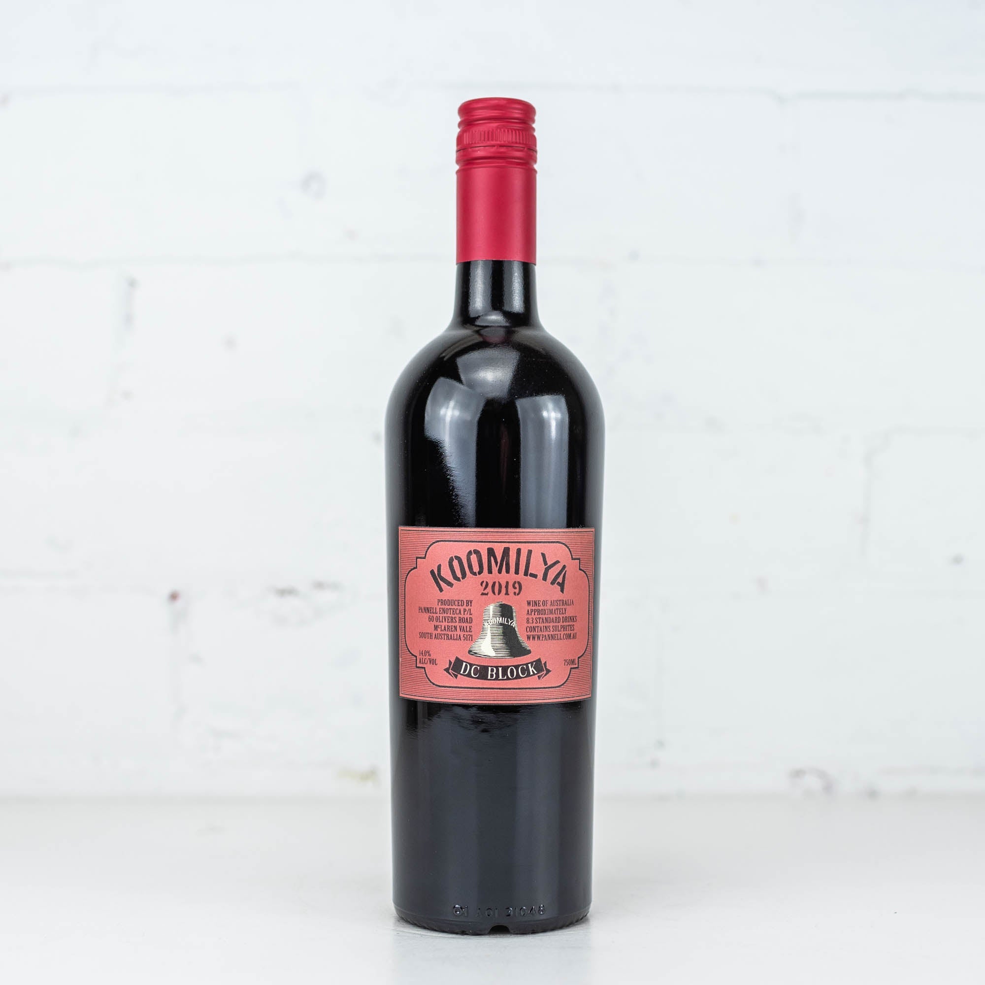 Koomilya - DC Block Shiraz 2019 750ml