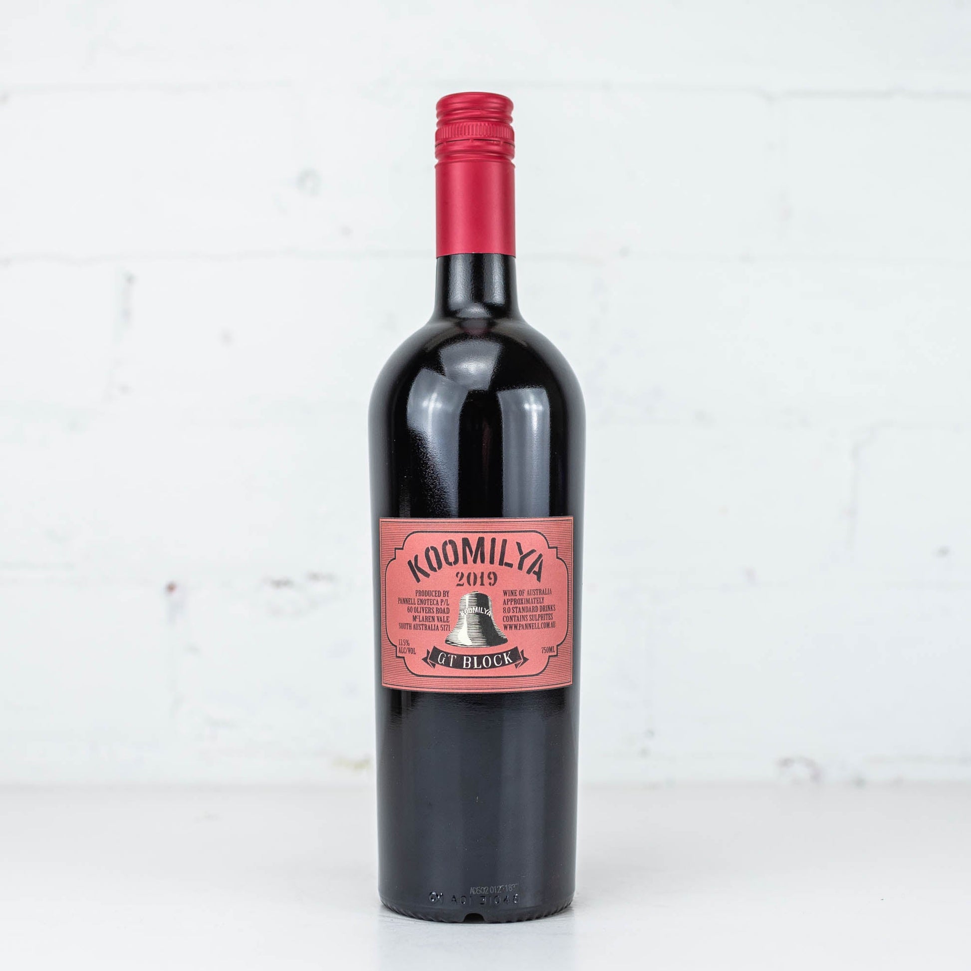 Koomilya - GT Block Shiraz 2019 750ml