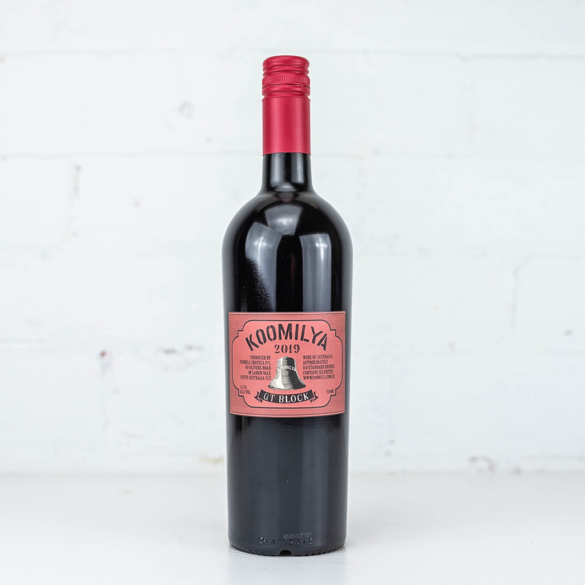 Koomilya - GT Block Shiraz 2019 750ml