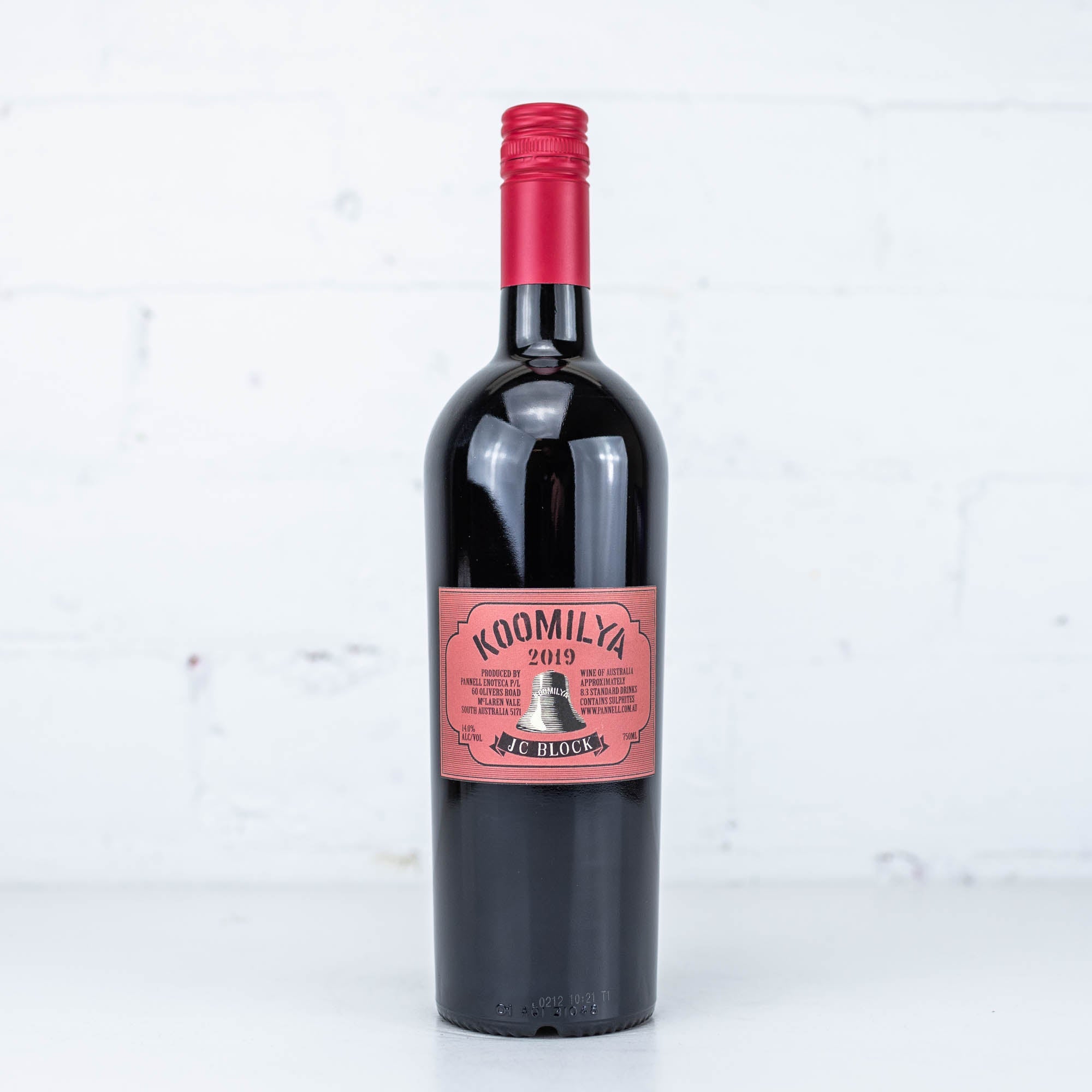 Koomilya - JC Block Shiraz 2019 750ml