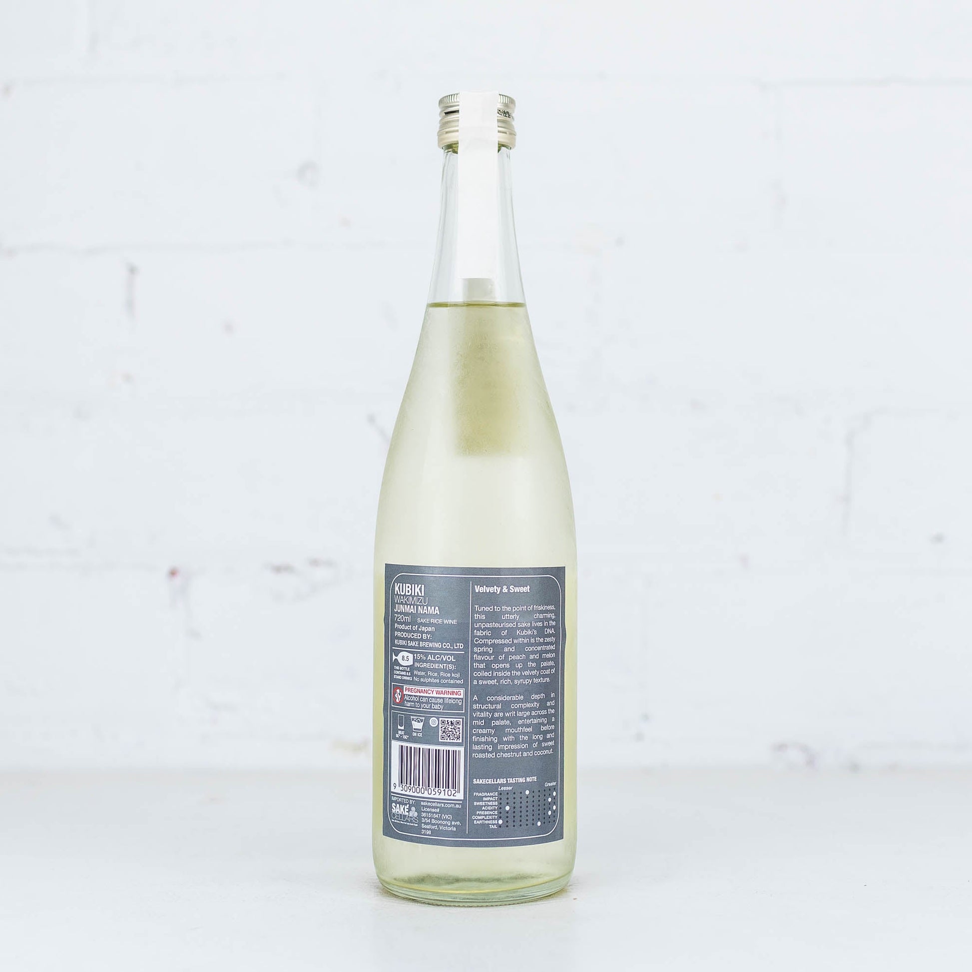 Kubiki - Wakimizu Junmai Nama Sake 720ml