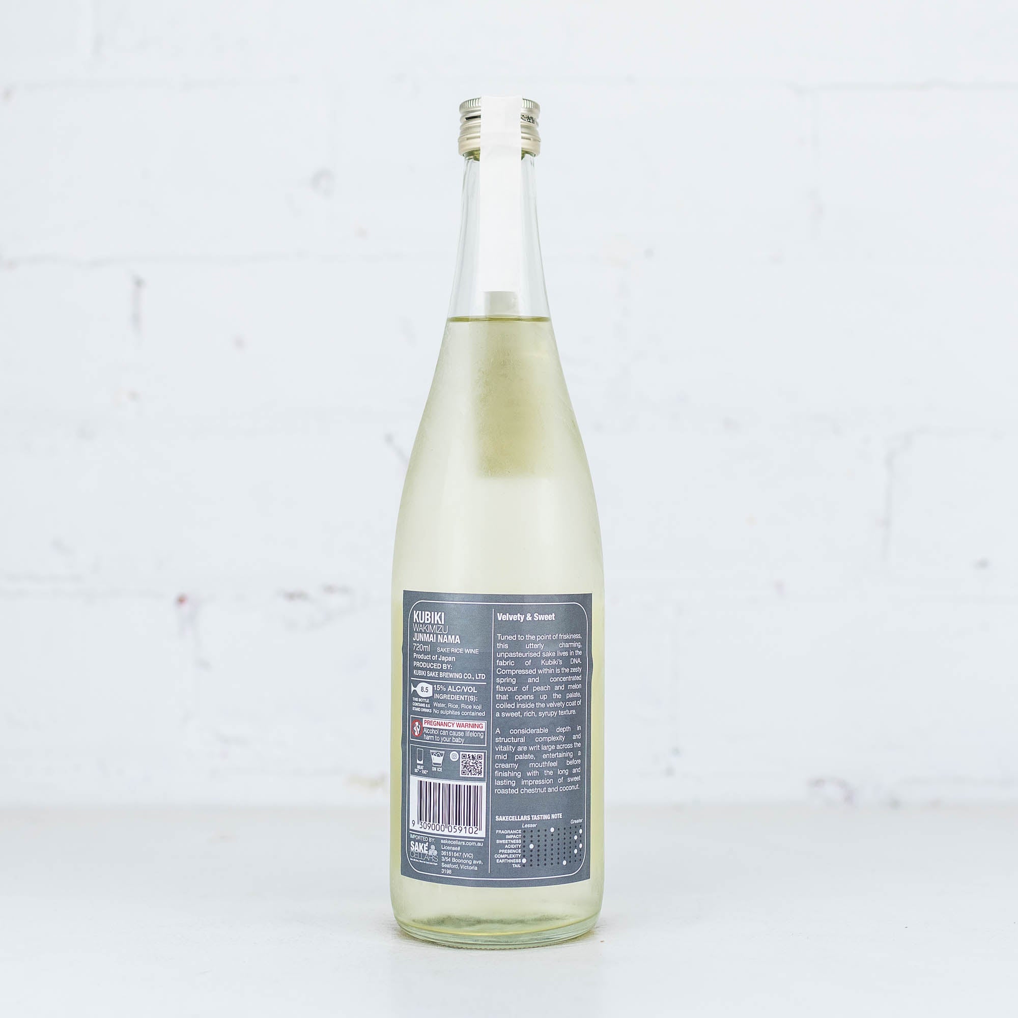 Kubiki - Wakimizu Junmai Nama Sake 720ml