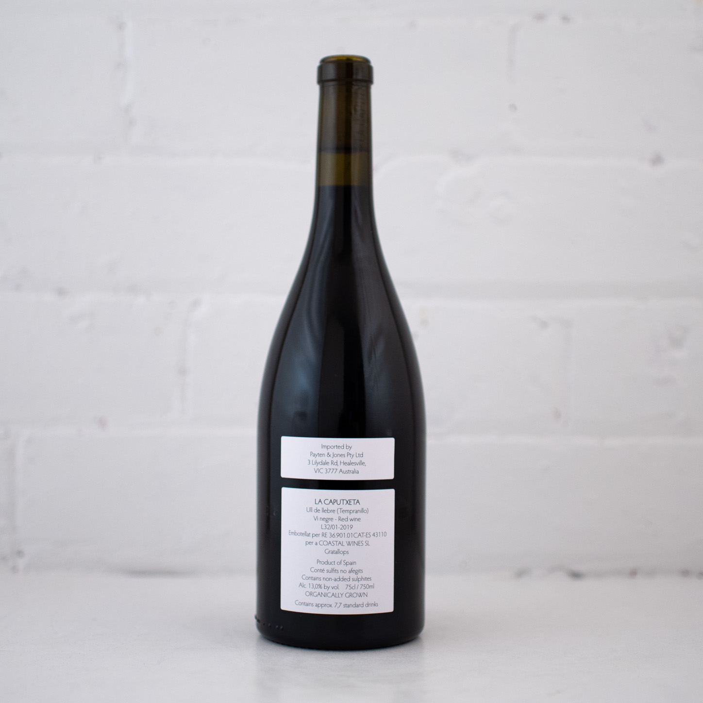 La Caputxeta - Ull de llebre (Tempranillo) 750ml