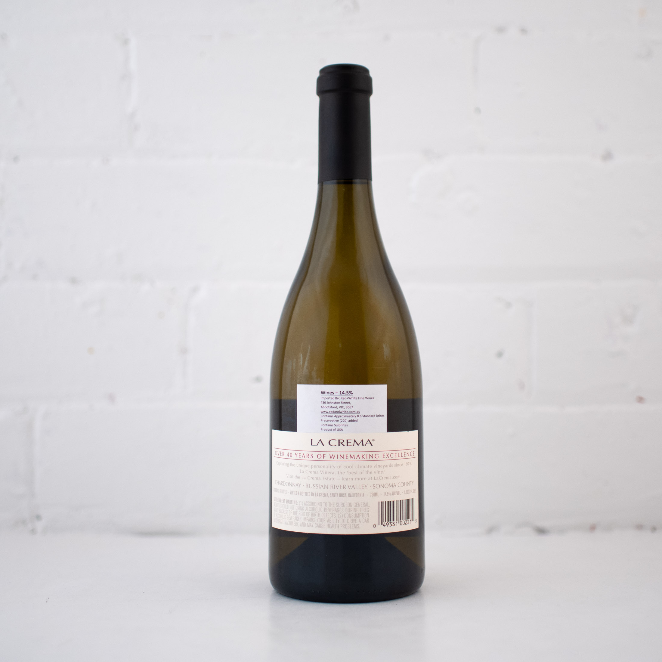 La Crema - Russian River Chardonnay 2018 750ml