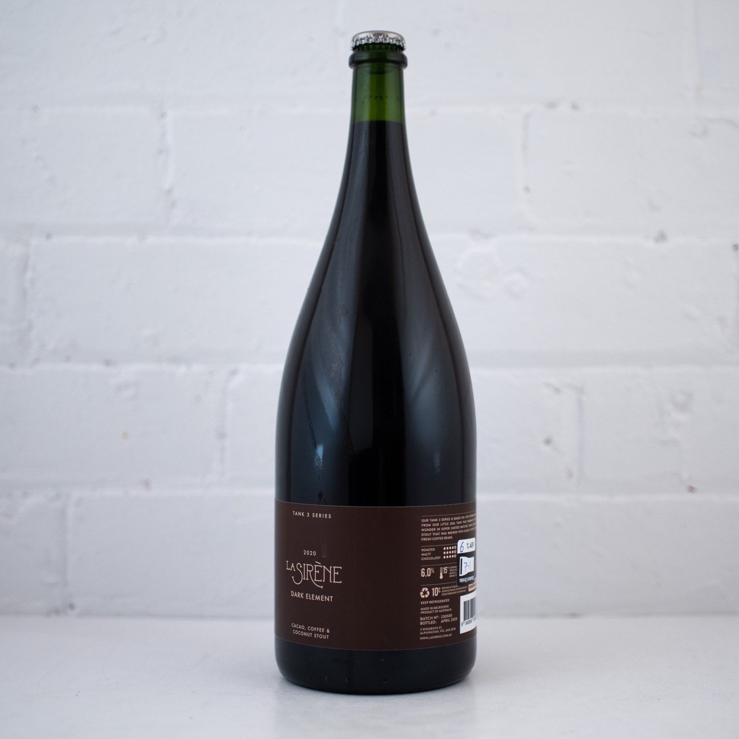 La Sirene - Dark Element Stout 2020 1.5l Magnum