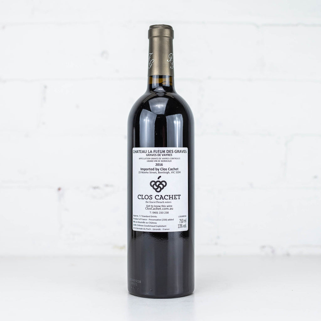 Chateau La Fleur des Graves - Bordeaux 2016 750ml