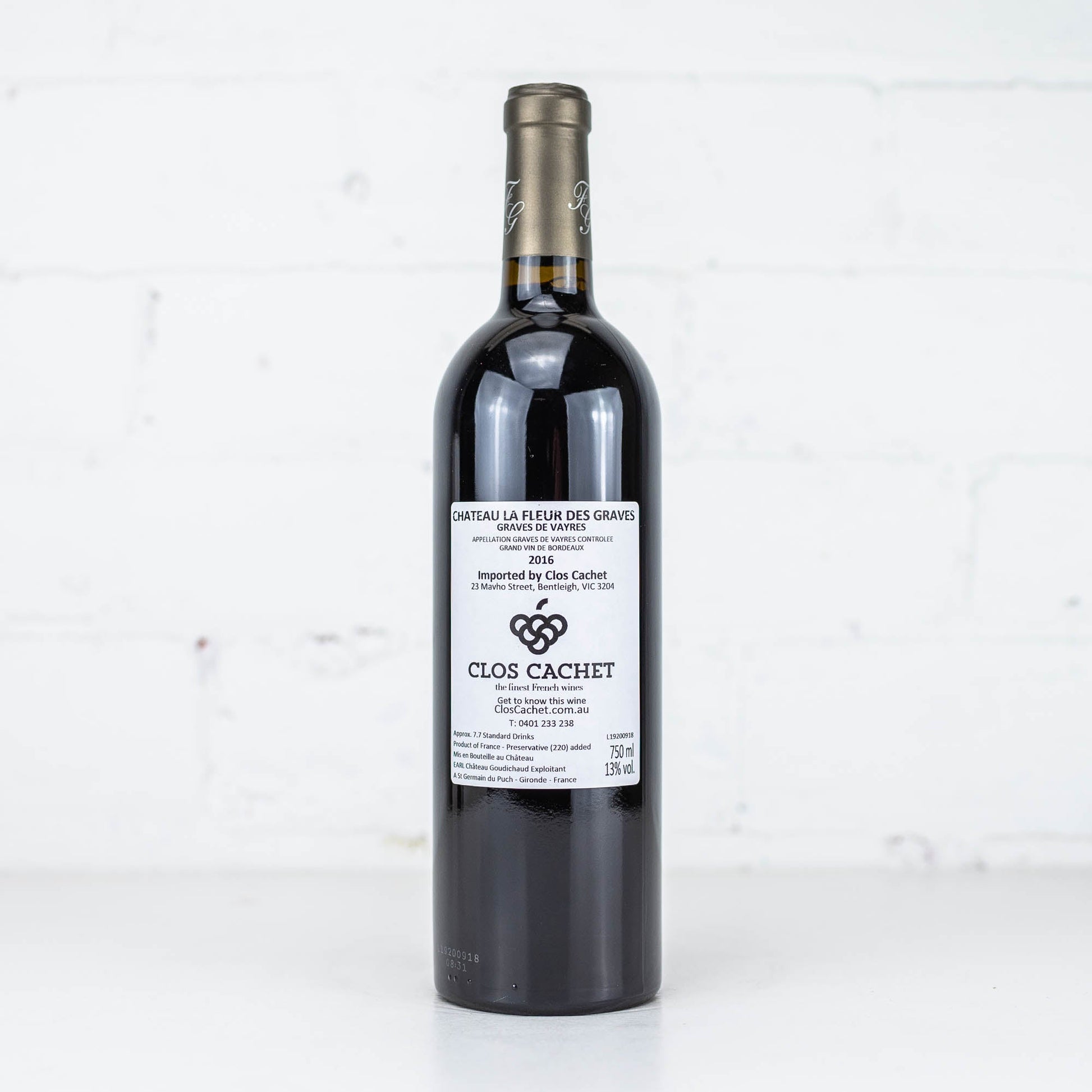 Chateau La Fleur des Graves - Bordeaux 2016 750ml