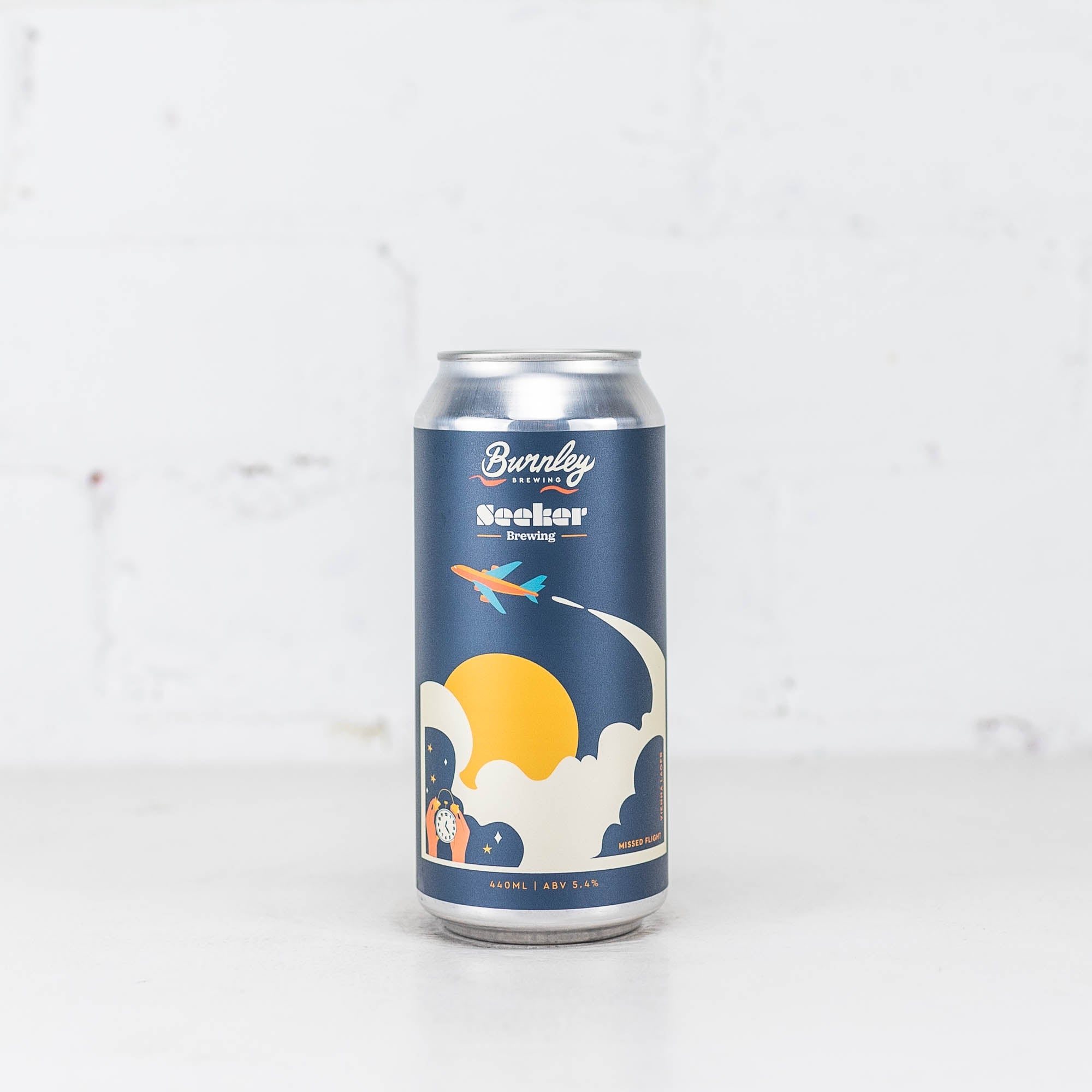 Burnley x Seeker 'Missed Flight' Vienna Lager