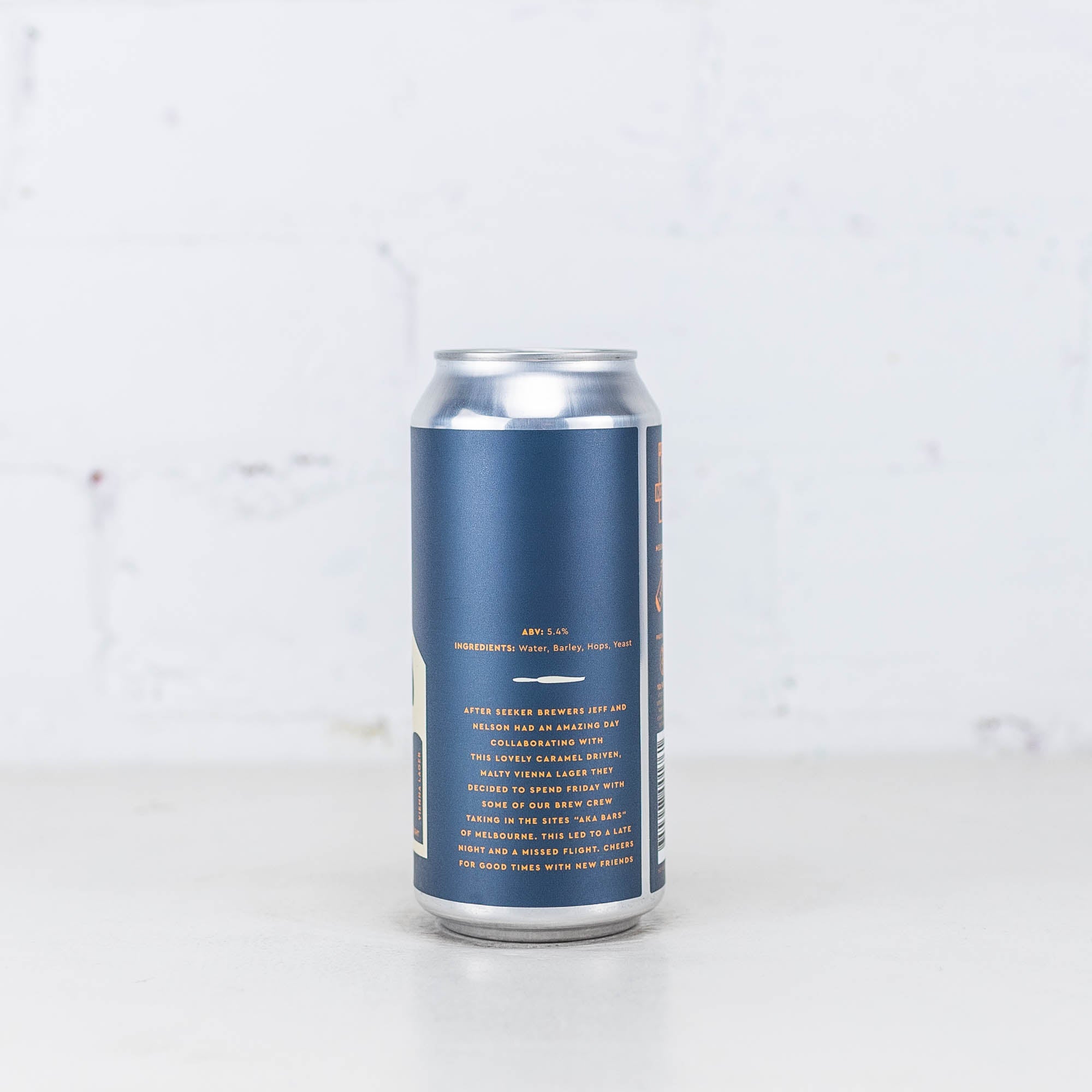 Burnley x Seeker 'Missed Flight' Vienna Lager