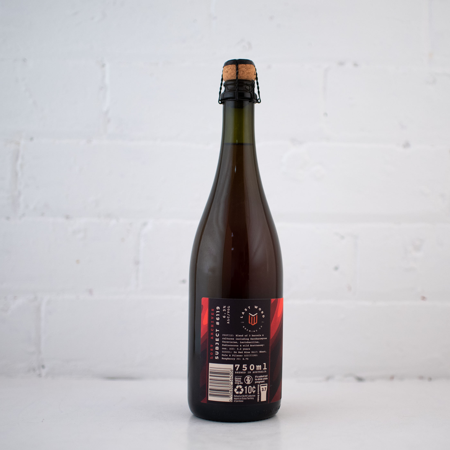 Last Word - Barrel Aged Raspberry 750ml