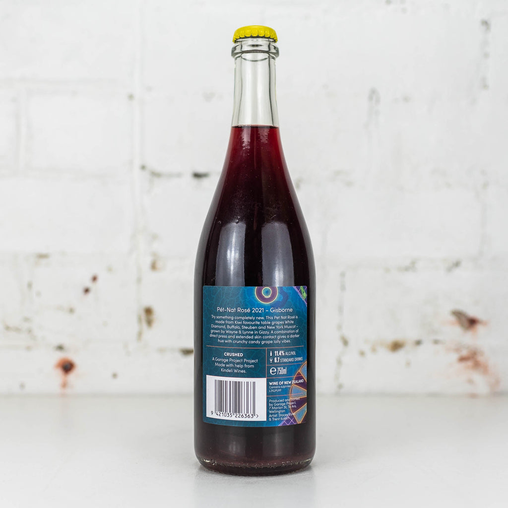Garage Project Crushed - Le Pool Party Nights Pet Nat Rose 750ml