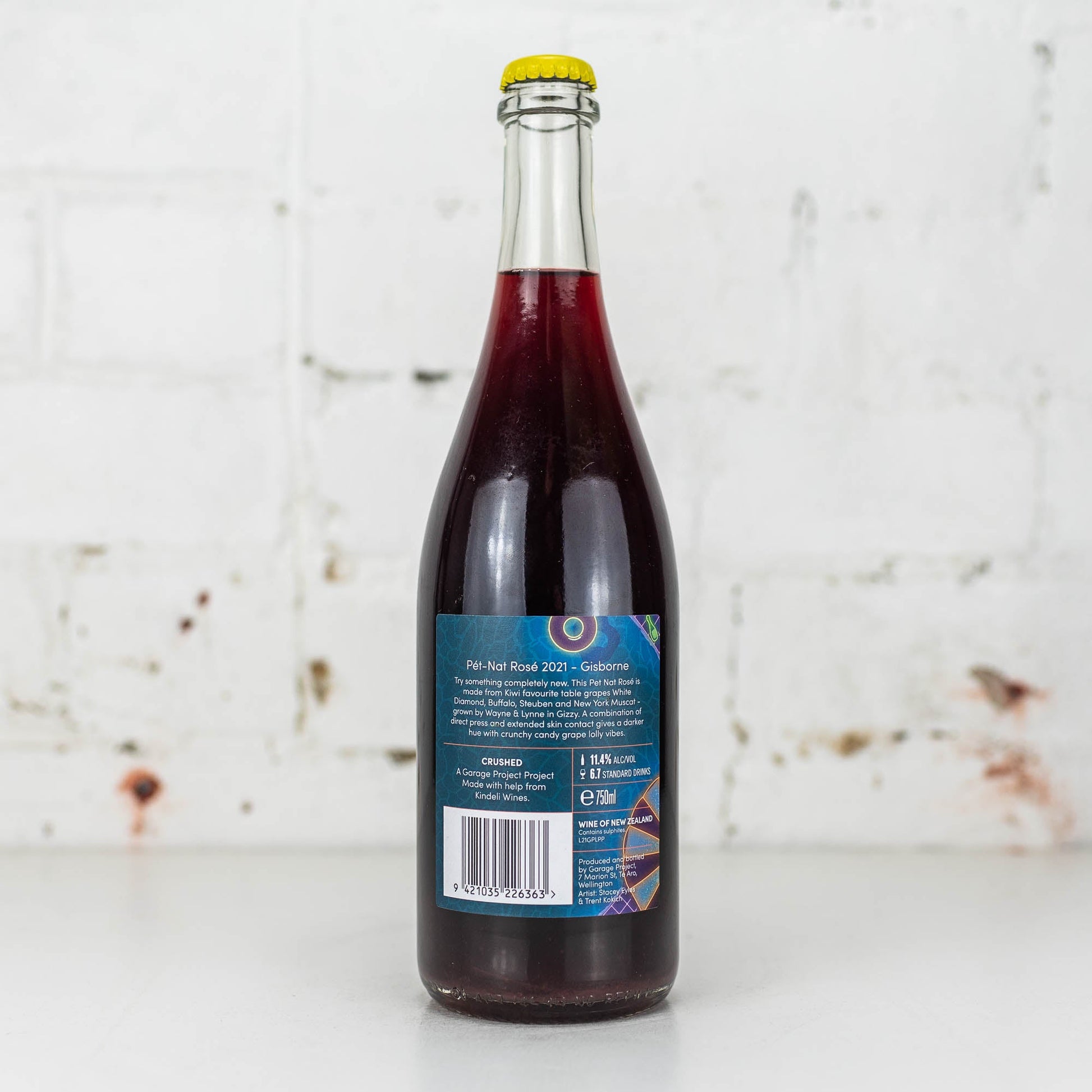 Garage Project Crushed - Le Pool Party Nights Pet Nat Rose 750ml