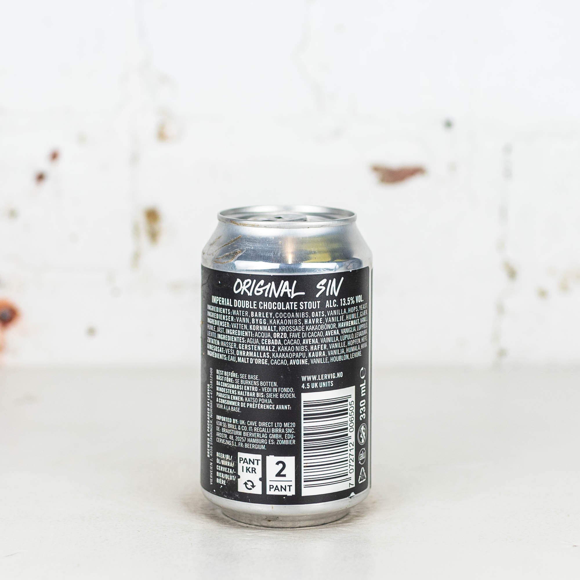 Lervig - Original Sin Imperial Double Chocolate Stout