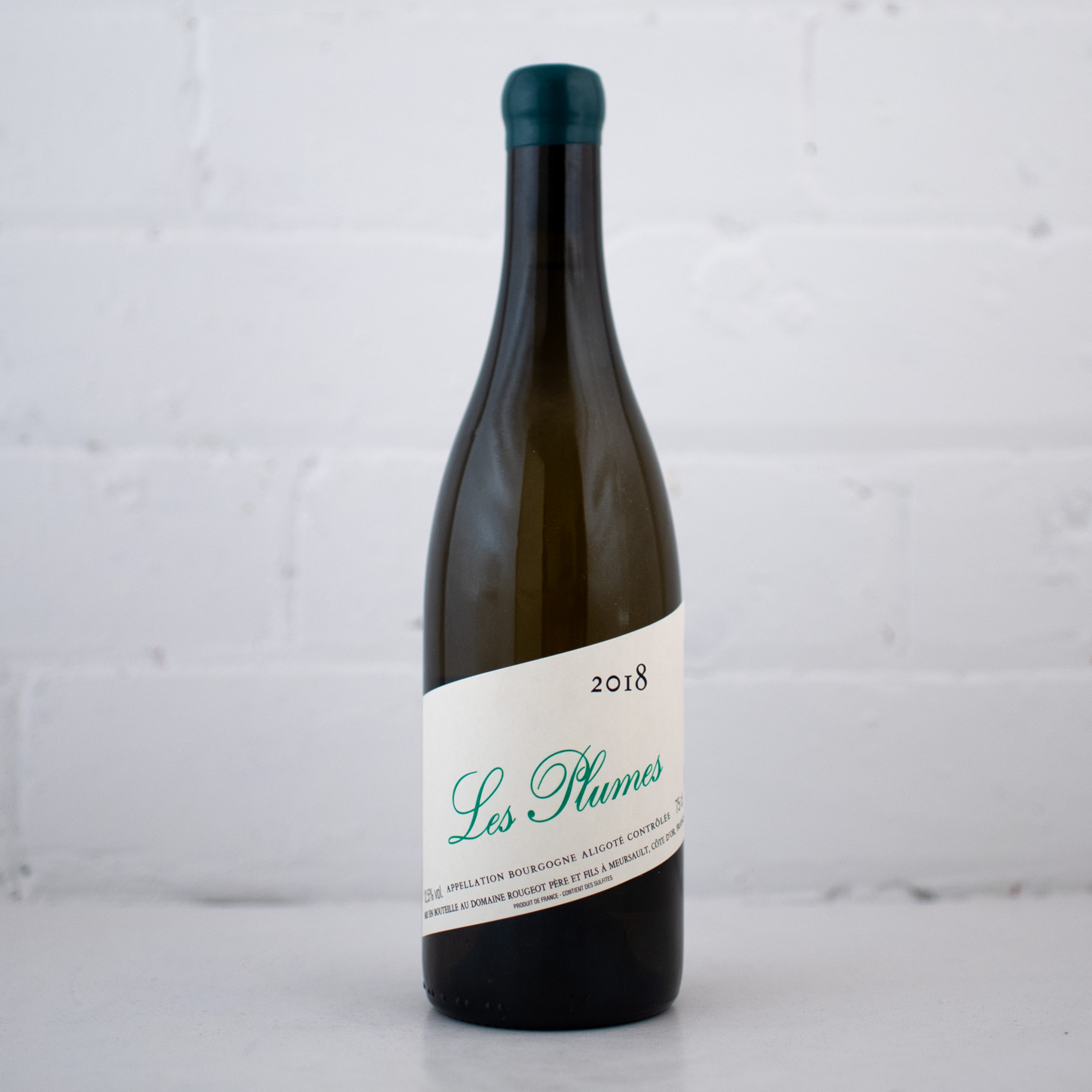 Domaine Rougeot - Les Plumes Bourgogne Aligote 2018 750ml