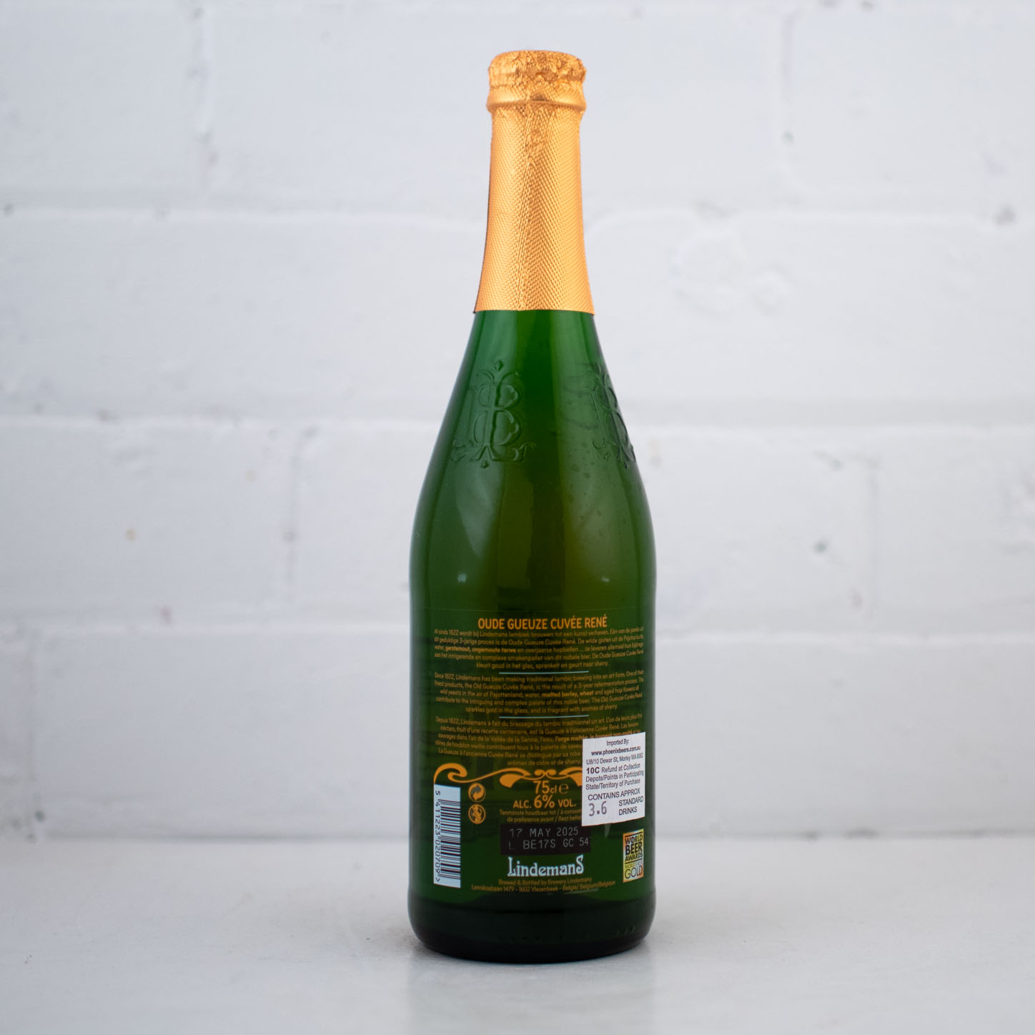 Lindemans - Cuvee Rene Oude Gueuze Blend 2019 750ml