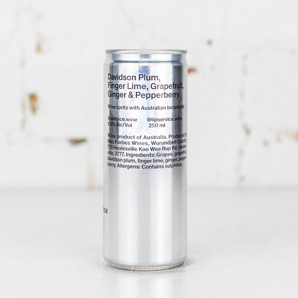 Lip Service - Davidson Plum, Finger Lime, Grapefruit, Ginger & Pepperberry Spritz