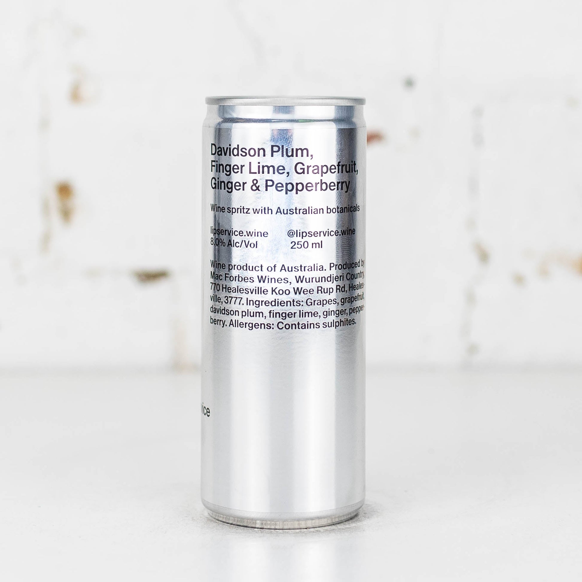 Lip Service - Davidson Plum, Finger Lime, Grapefruit, Ginger & Pepperberry Spritz