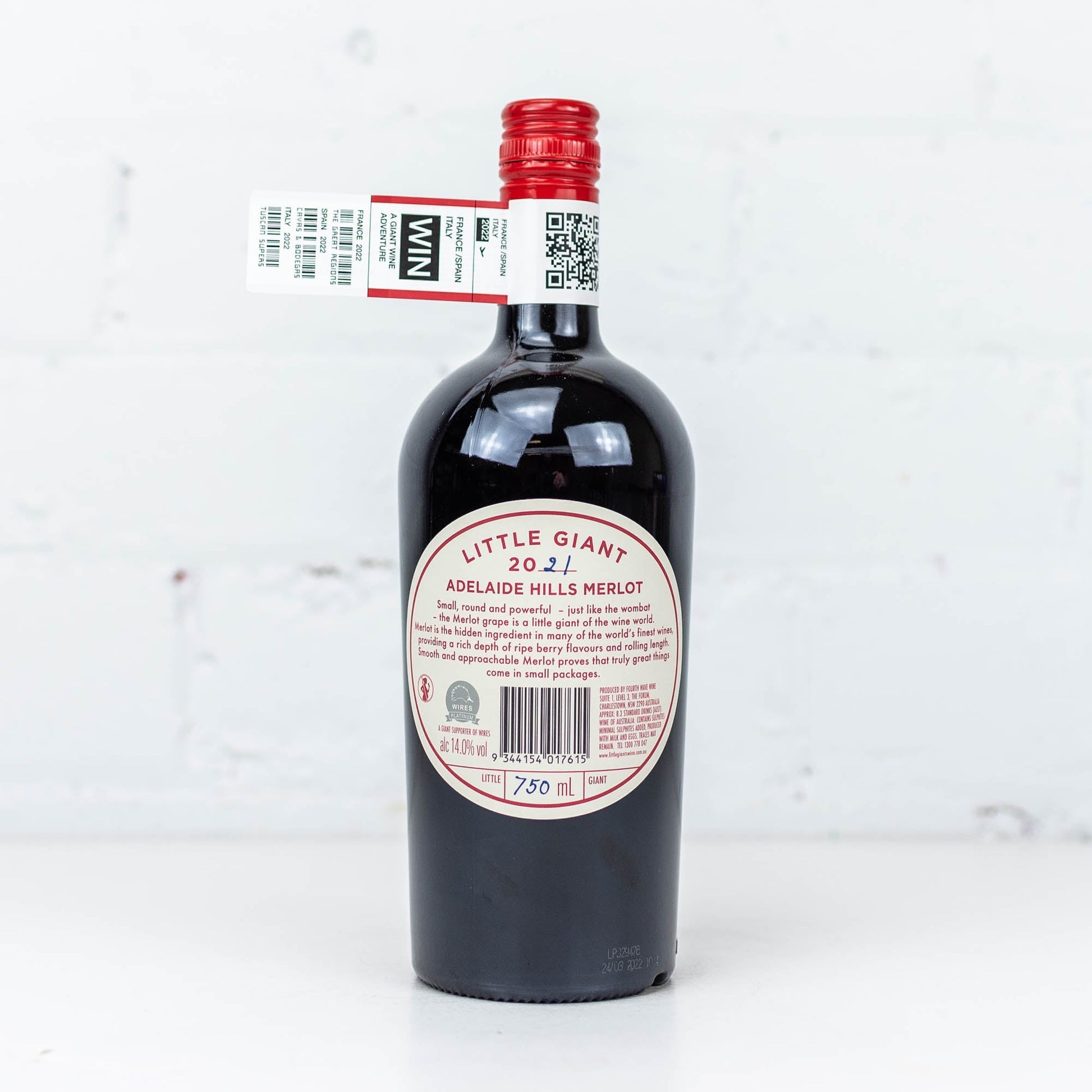Little Giant - Adelaide Hills Merlot 750ml