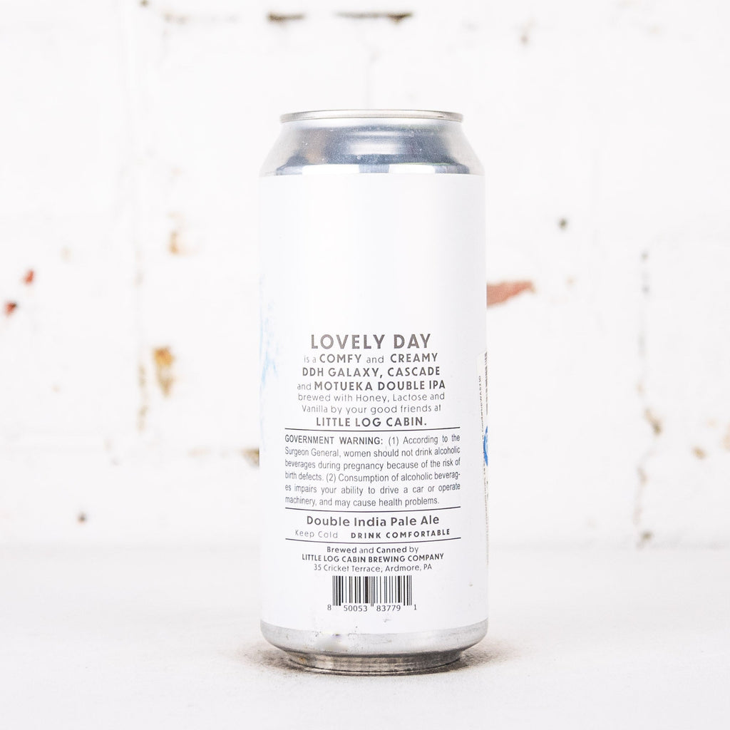 Little Log Cabin - Lovely Day DDH Honey, Vanilla and Cream DIPA