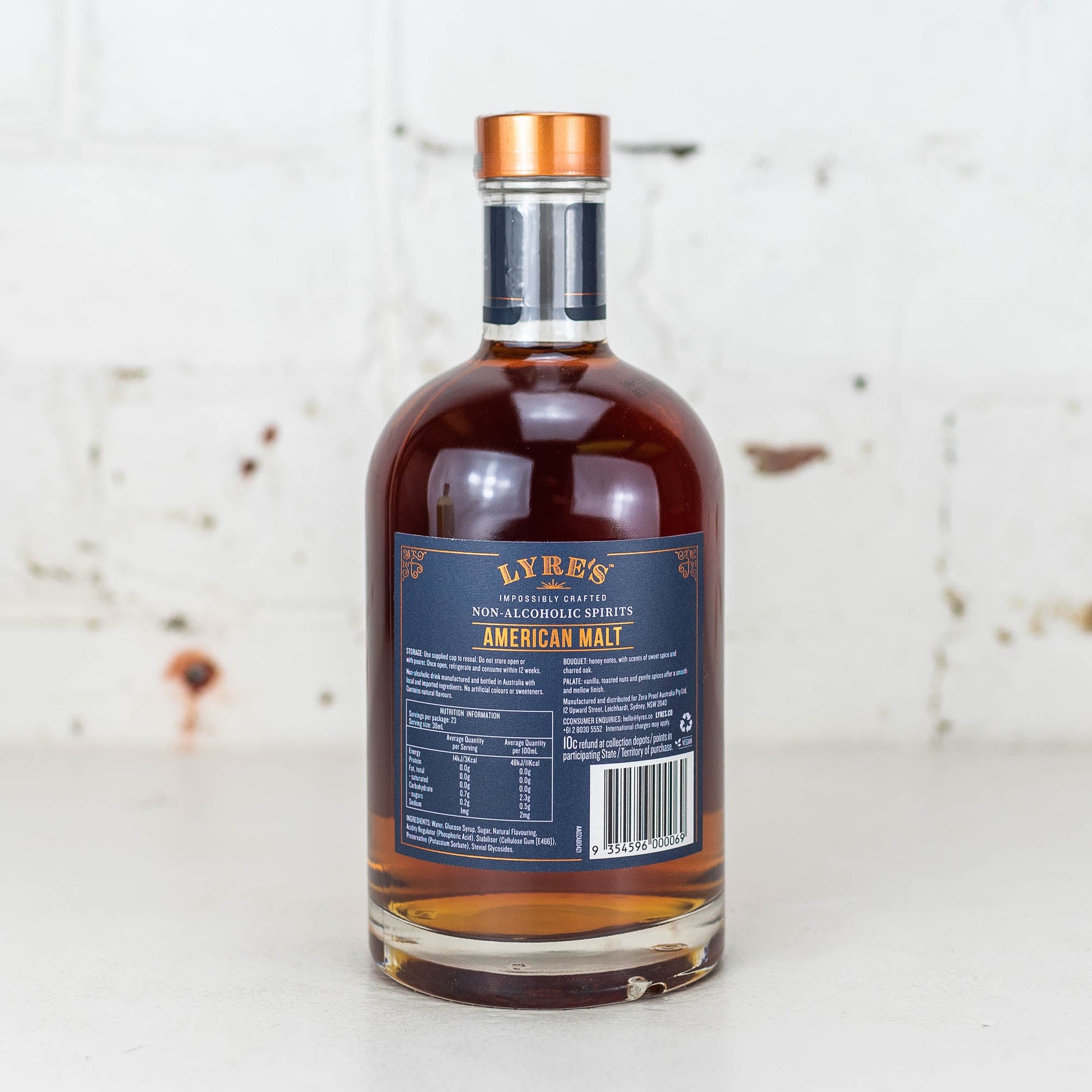 Lyre's - Non Alcoholic American Malt 700ml