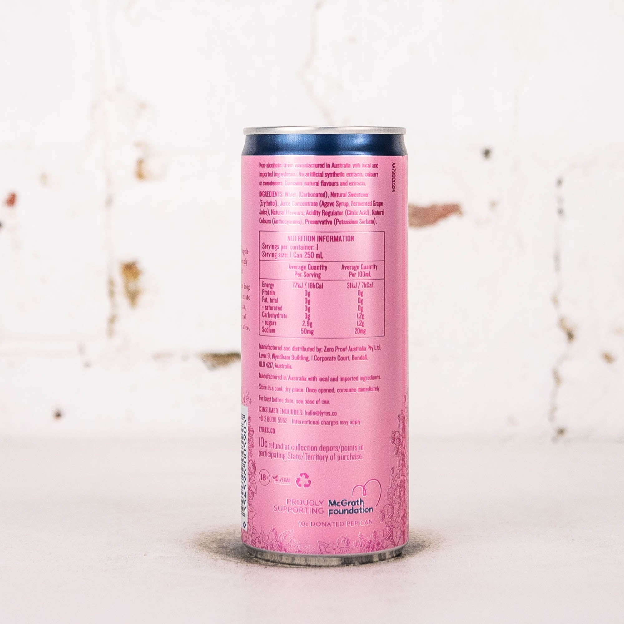 Lyre's - Non Alcoholic Pink London Spritz