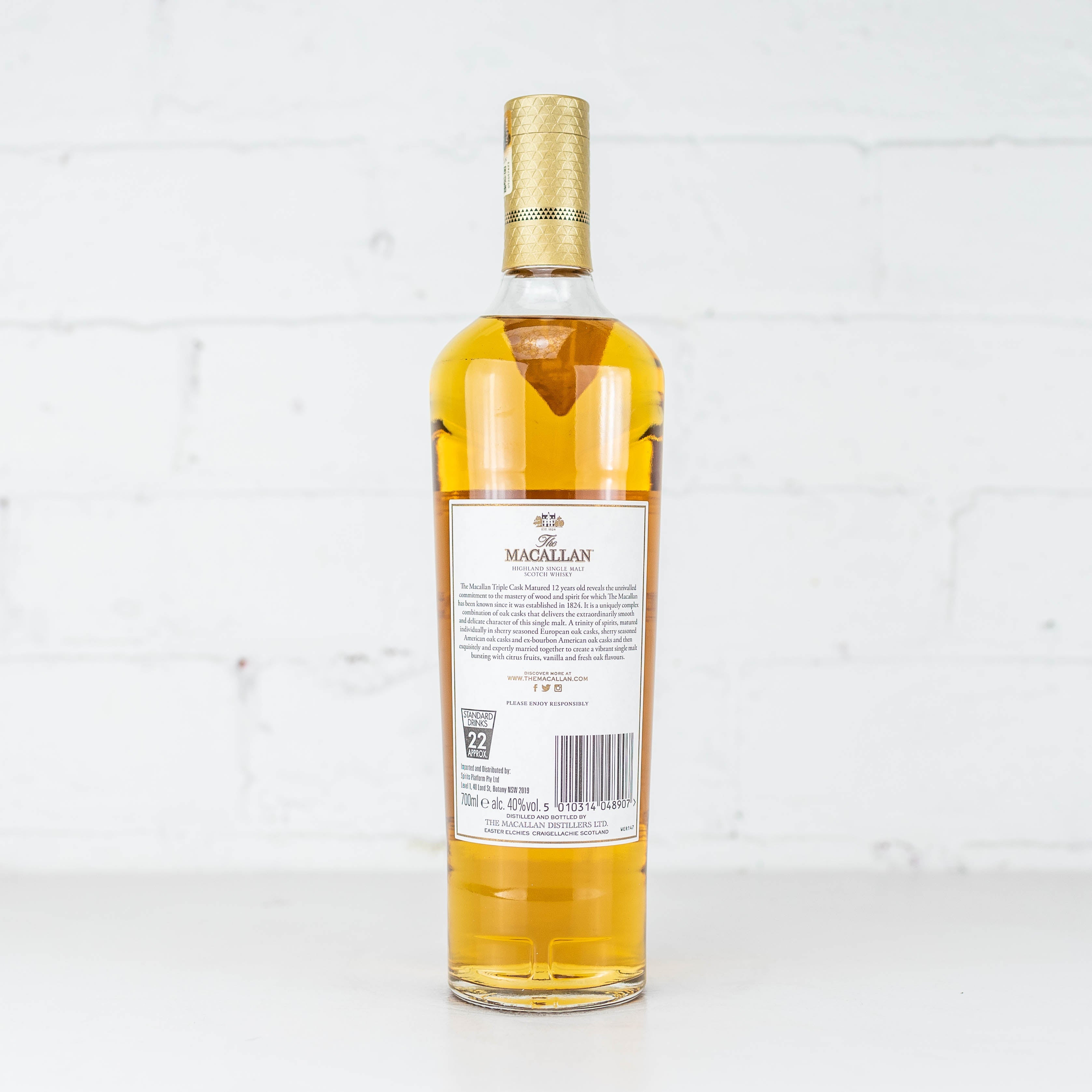 Macallan - Triple Cask Matured 12YO 700ml