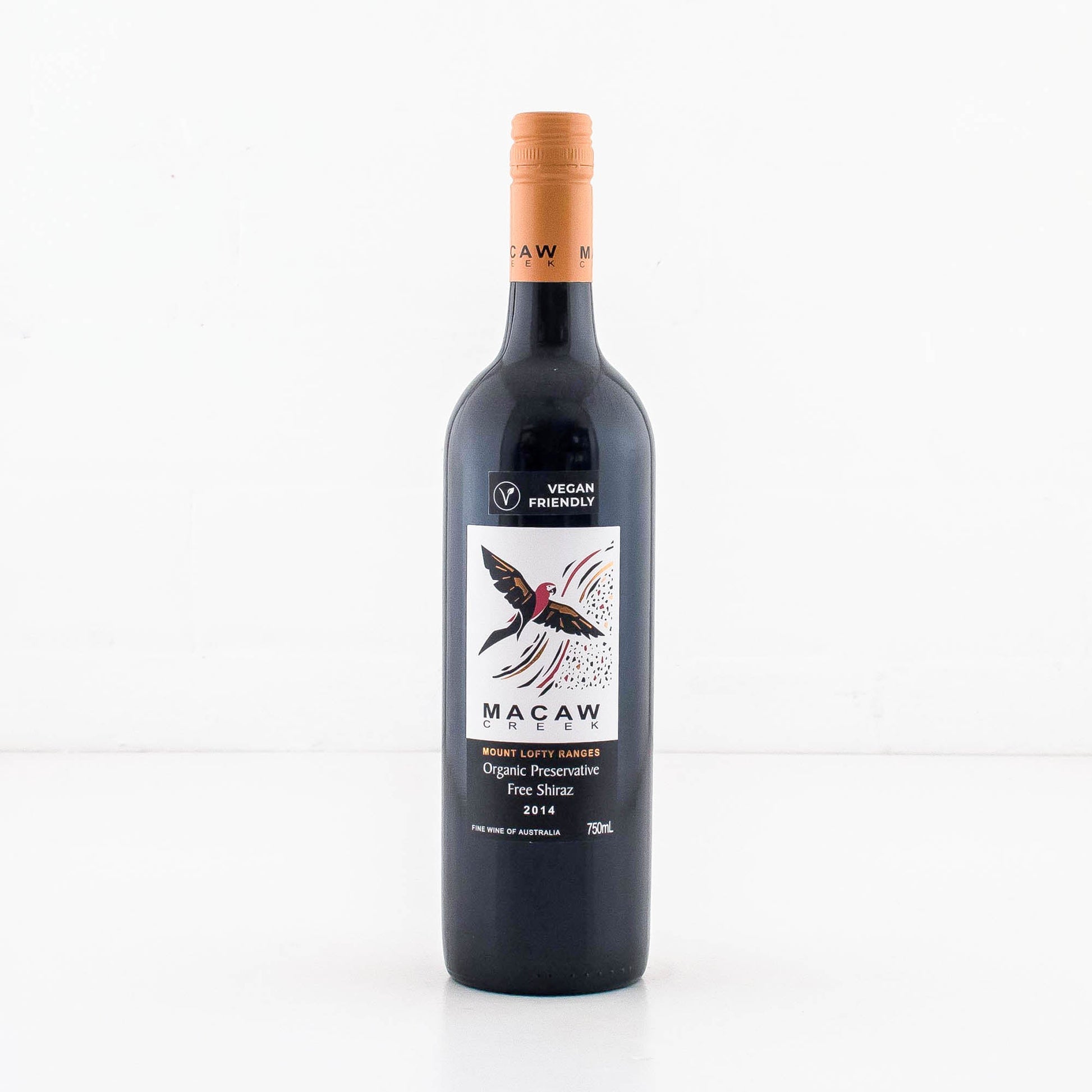 Macaw Creek - Organic Shiraz 2018 750ml