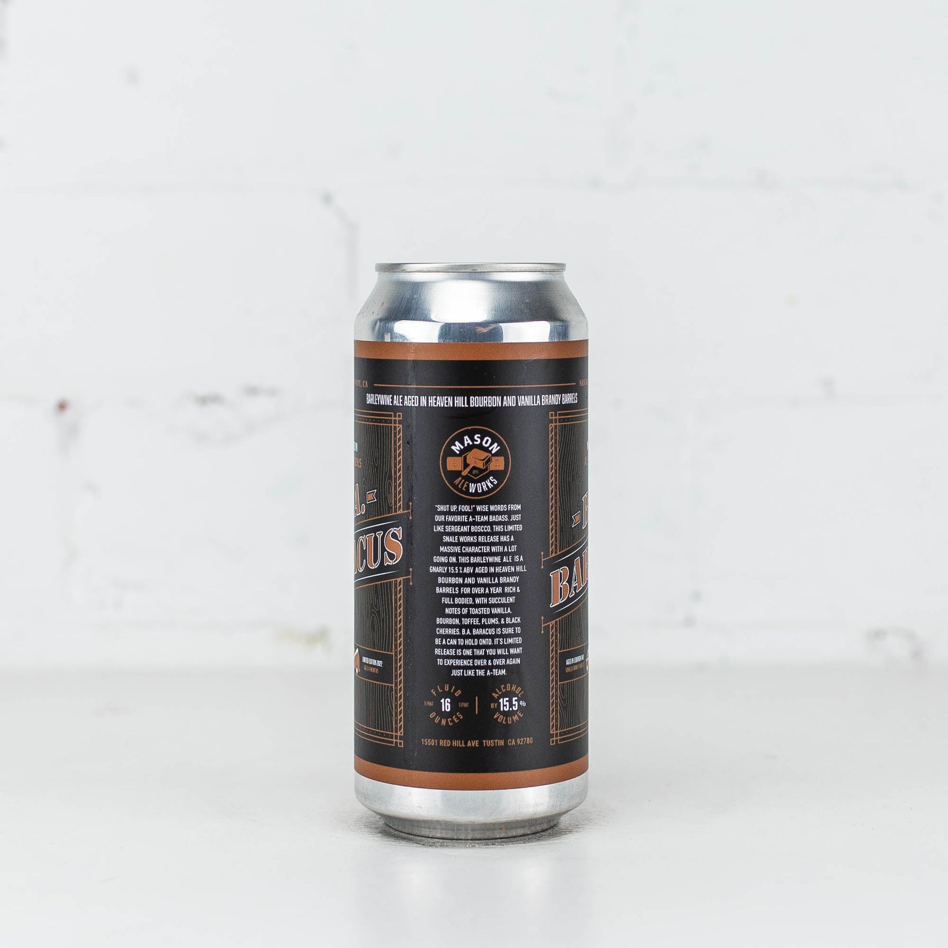 Mason Ale Works - BA Baracus Barleywine