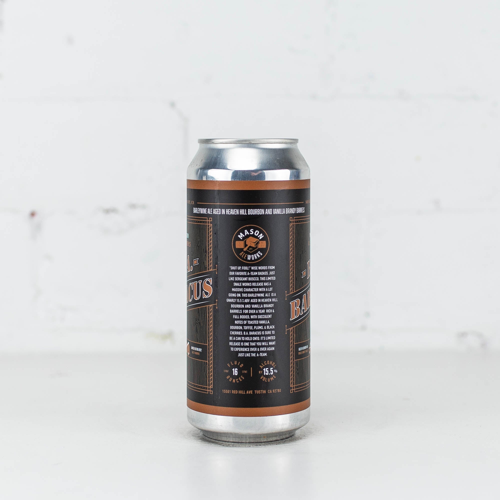 Mason Ale Works - BA Baracus Barleywine