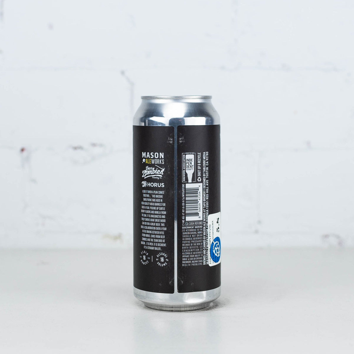 Mason x Horus x Beer Zombies 'Baller Baracus' Barleywine