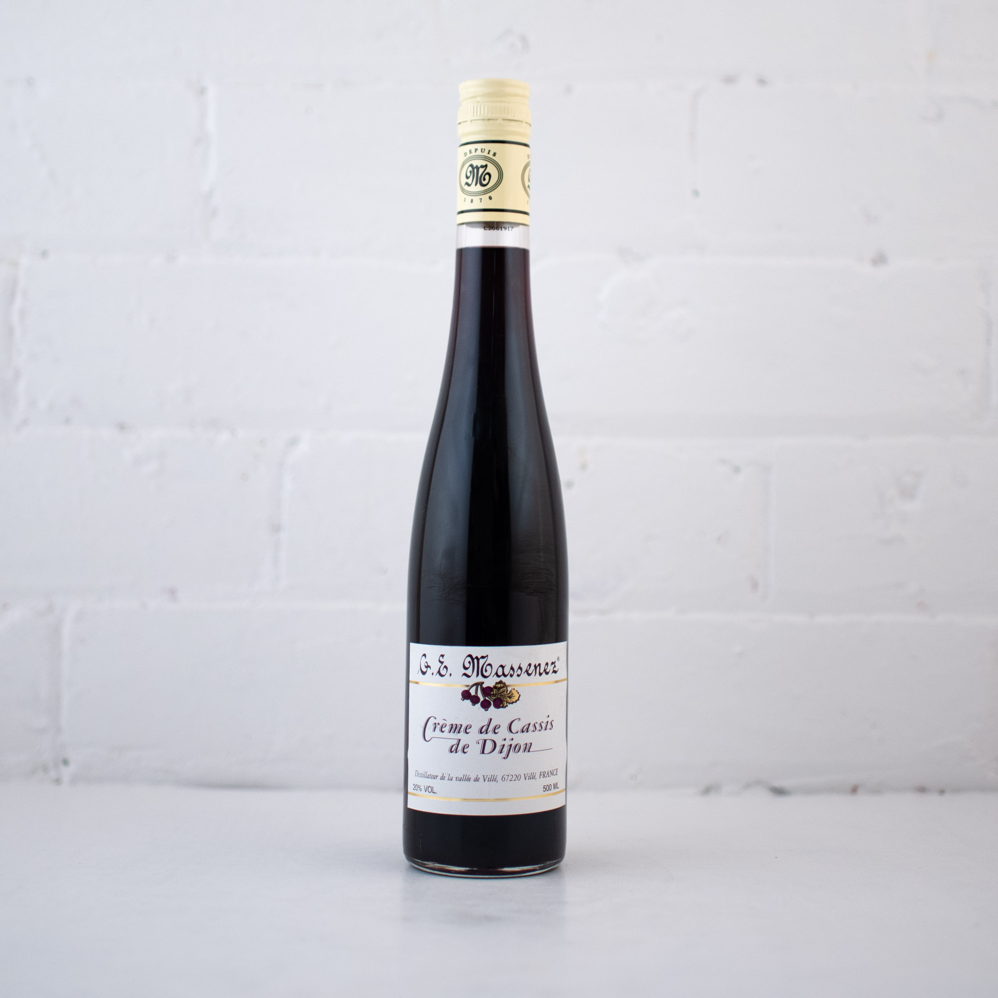 G.E. Massenez - Creme De Cassis 500ml