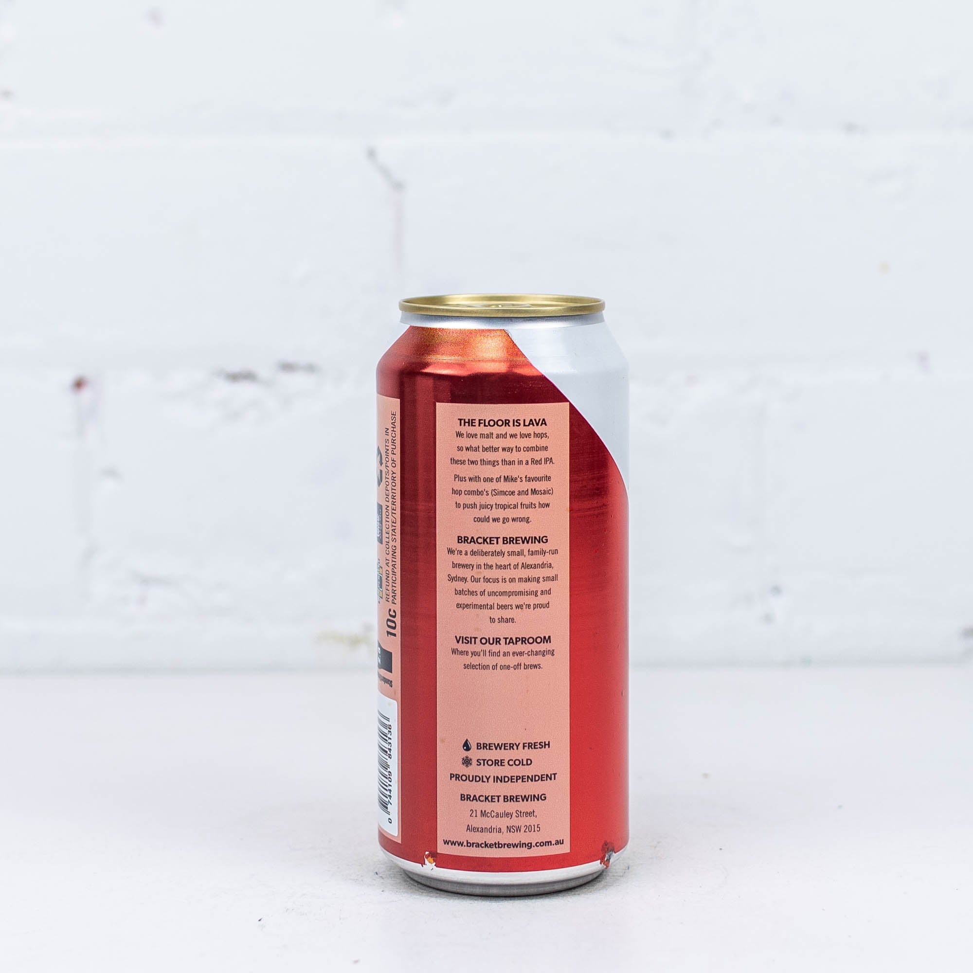 Bracket - The Floor is Lava Red IPA