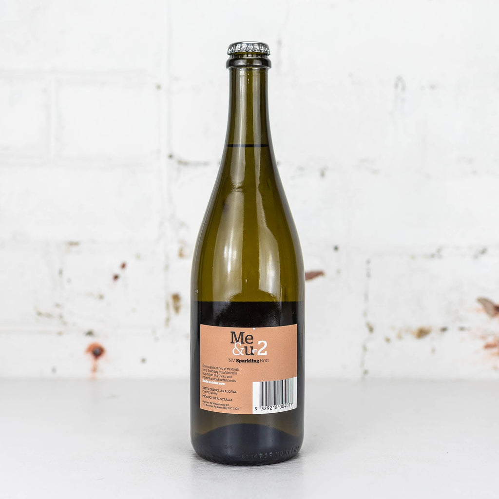 Me & U = 2 - NV Sparkling Brut 750ml