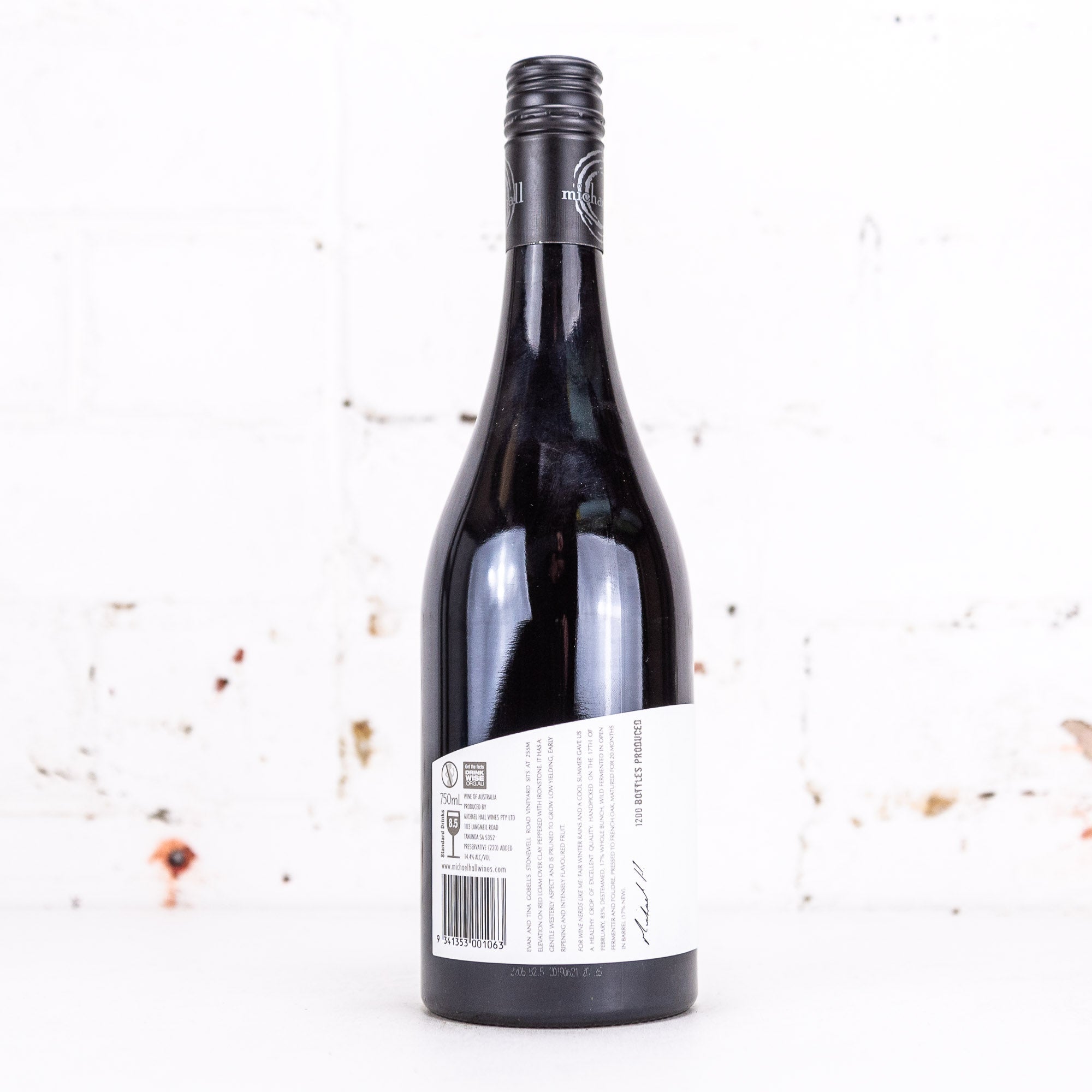 Michael Hall - Stonewell Road Shiraz 2021 750ml