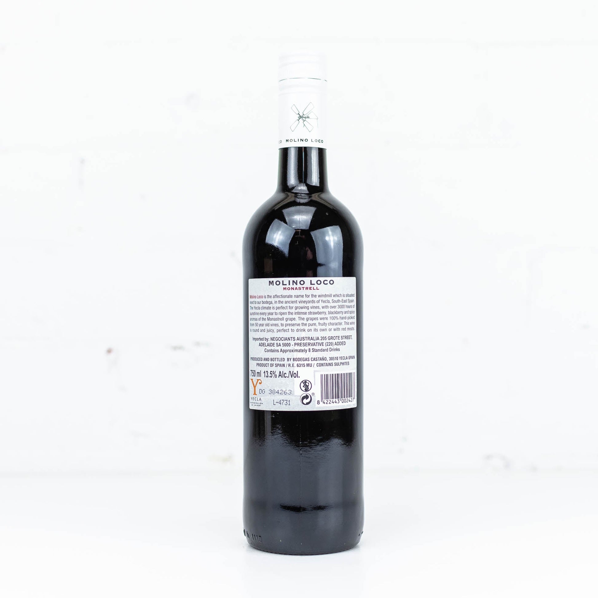 Molino Loco - Monastrell 2014 750ml