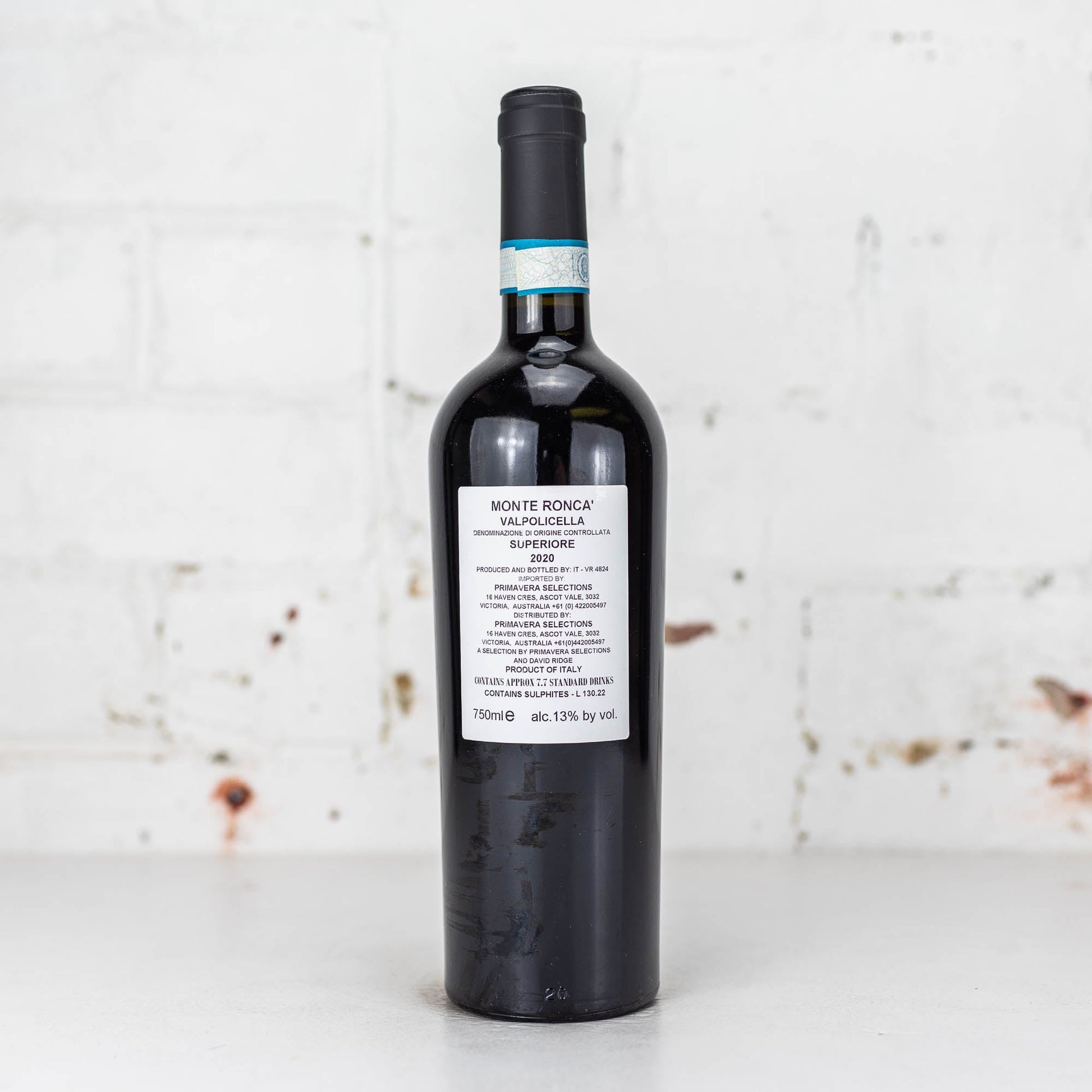 Monte Ronca - Valpolicella Superiore 750ml