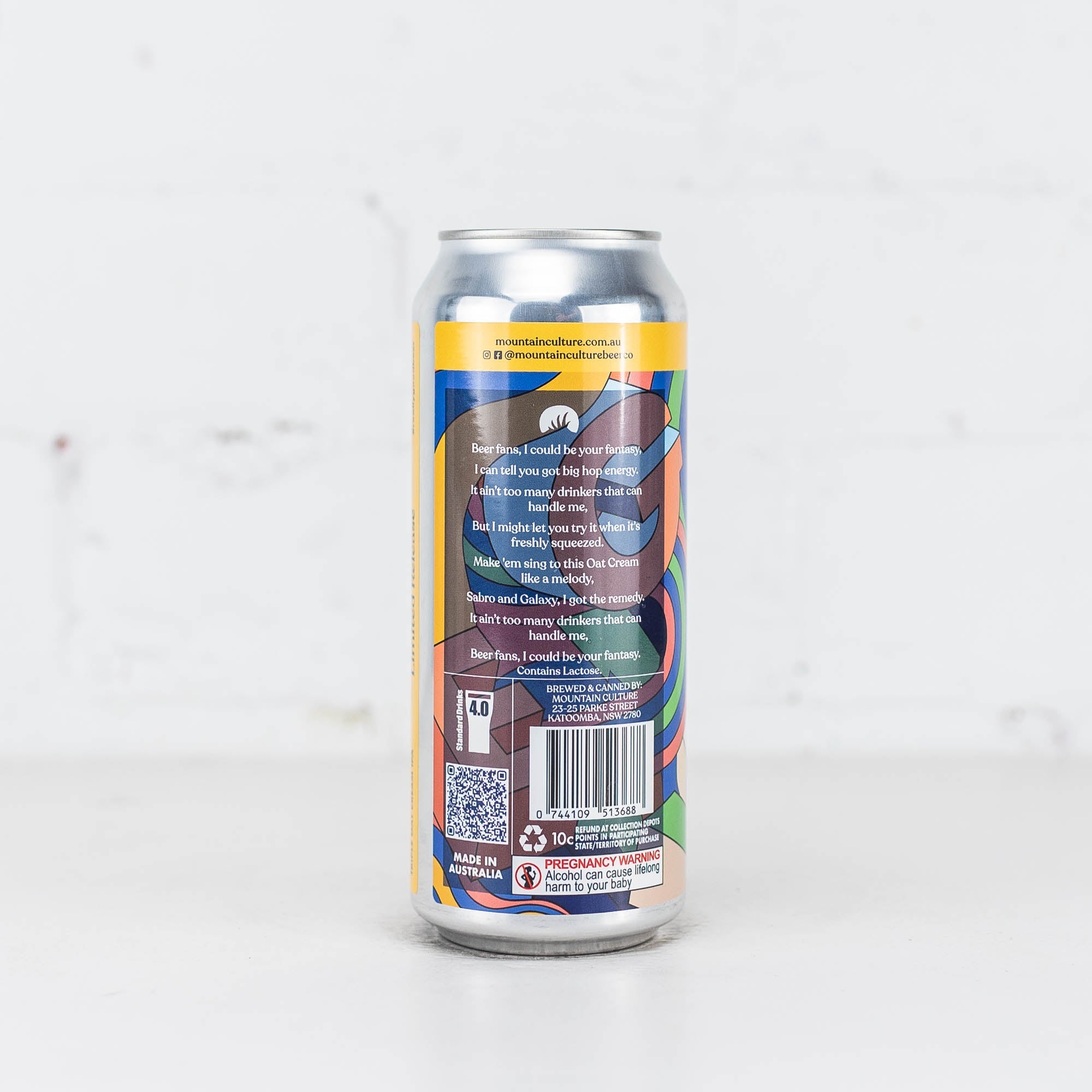 Mountain Culture - Big Energy Triple Oat Cream IPA