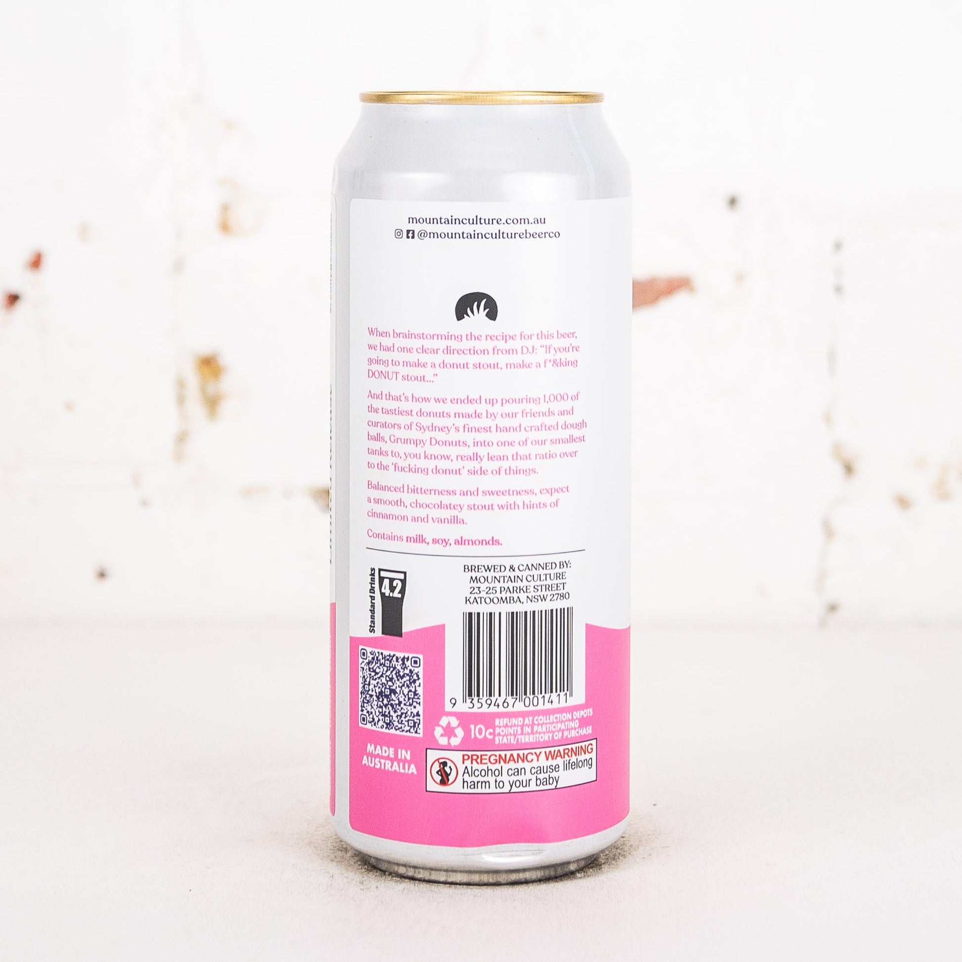 Mountain Culture x Grumpy Donuts 'Drippy' Imperial Donut Stout