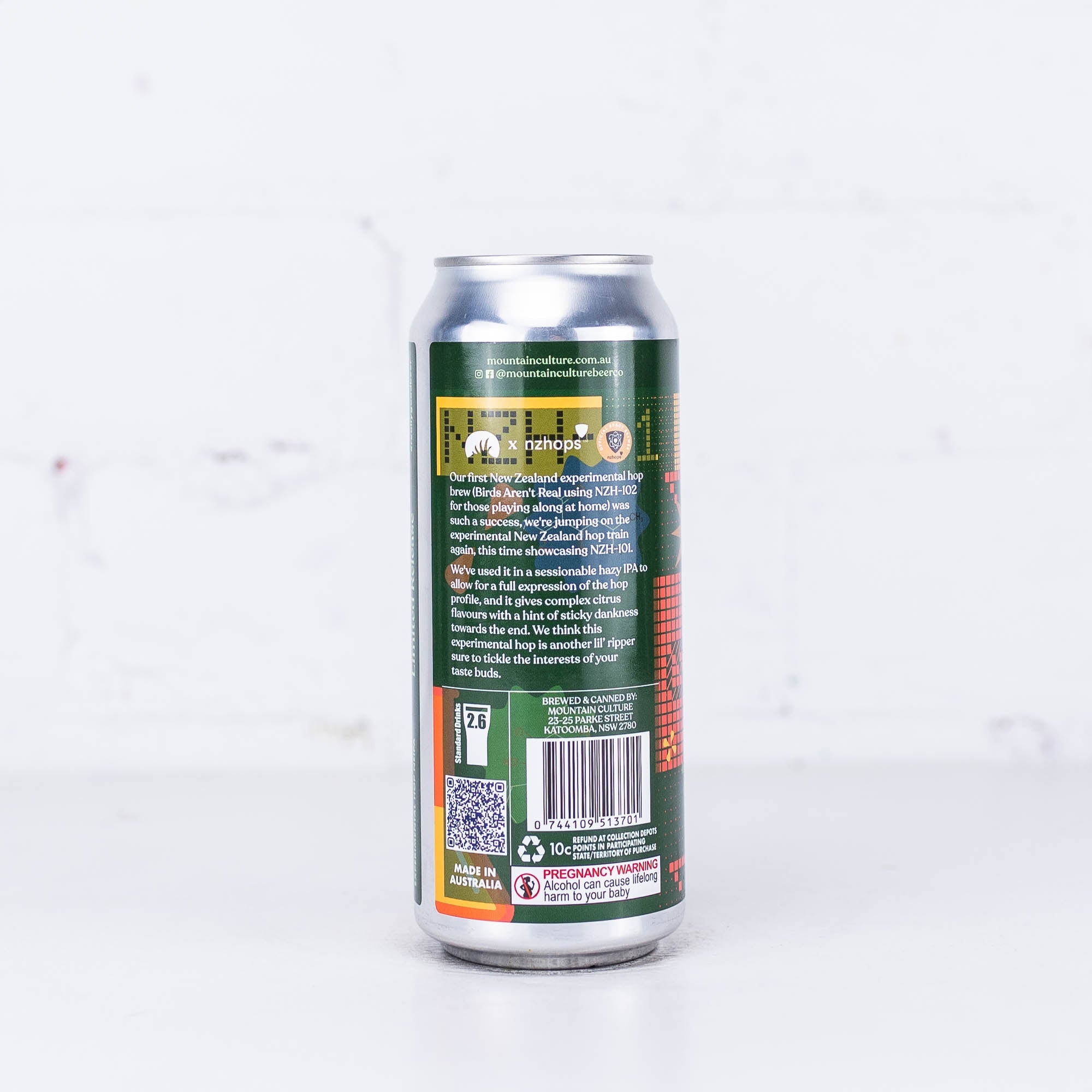 Mountain Culture - Expression of Interest Experimental Hop NEIPA