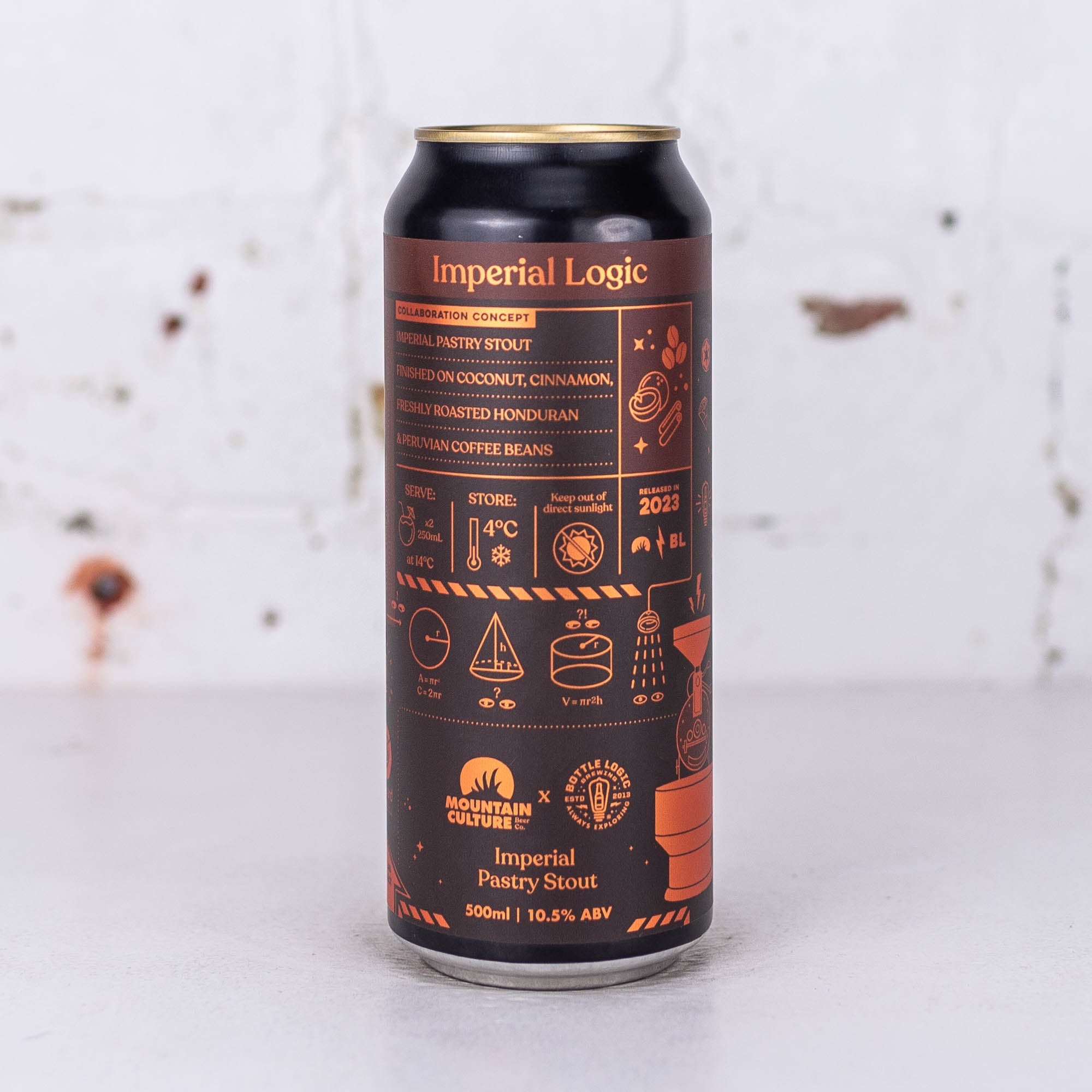 Mountain Culture x Bottle Logic x Carwyn Cellars x Forward Hops 'Imperial Logic' Imperial Pastry Stout