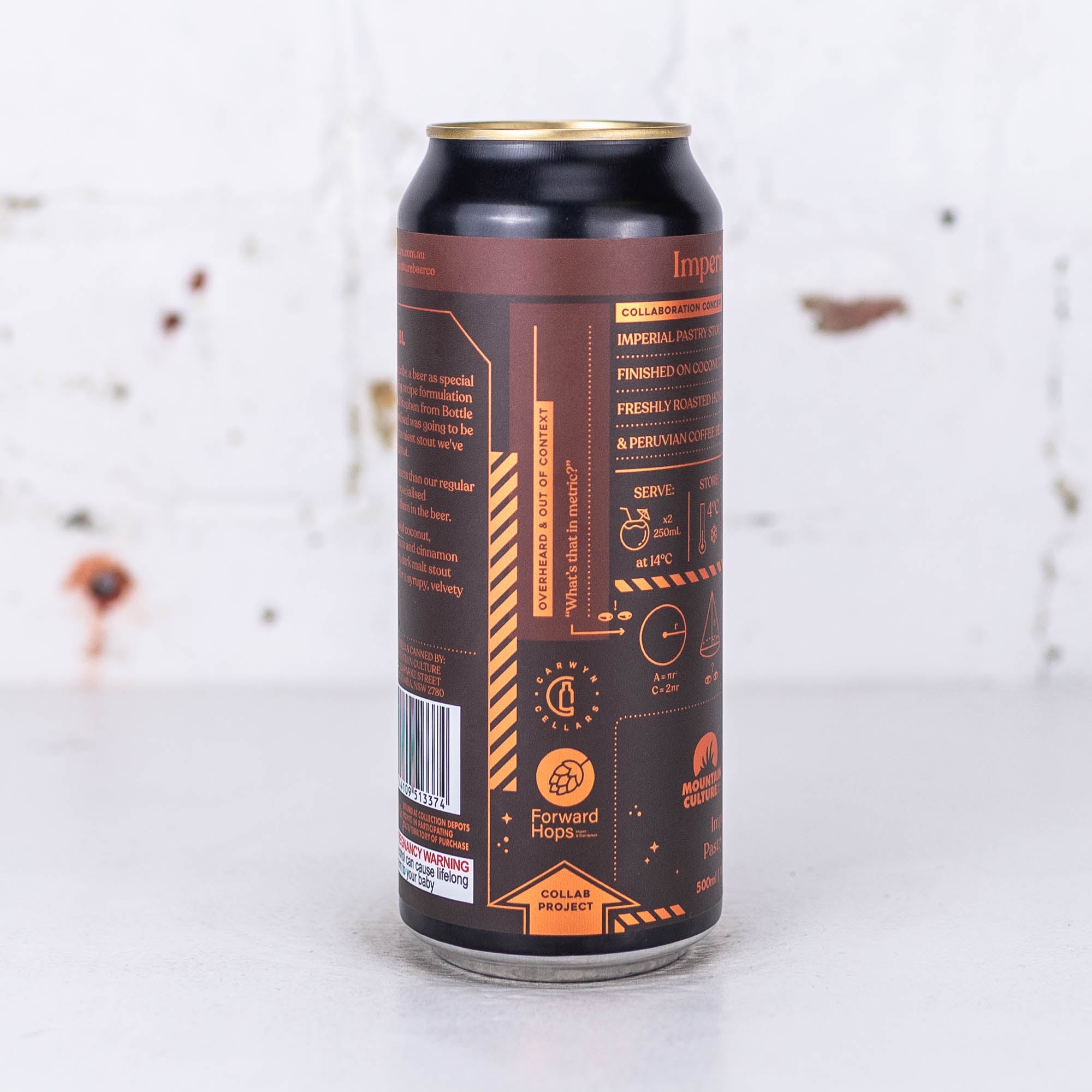 Mountain Culture x Bottle Logic x Carwyn Cellars x Forward Hops 'Imperial Logic' Imperial Pastry Stout