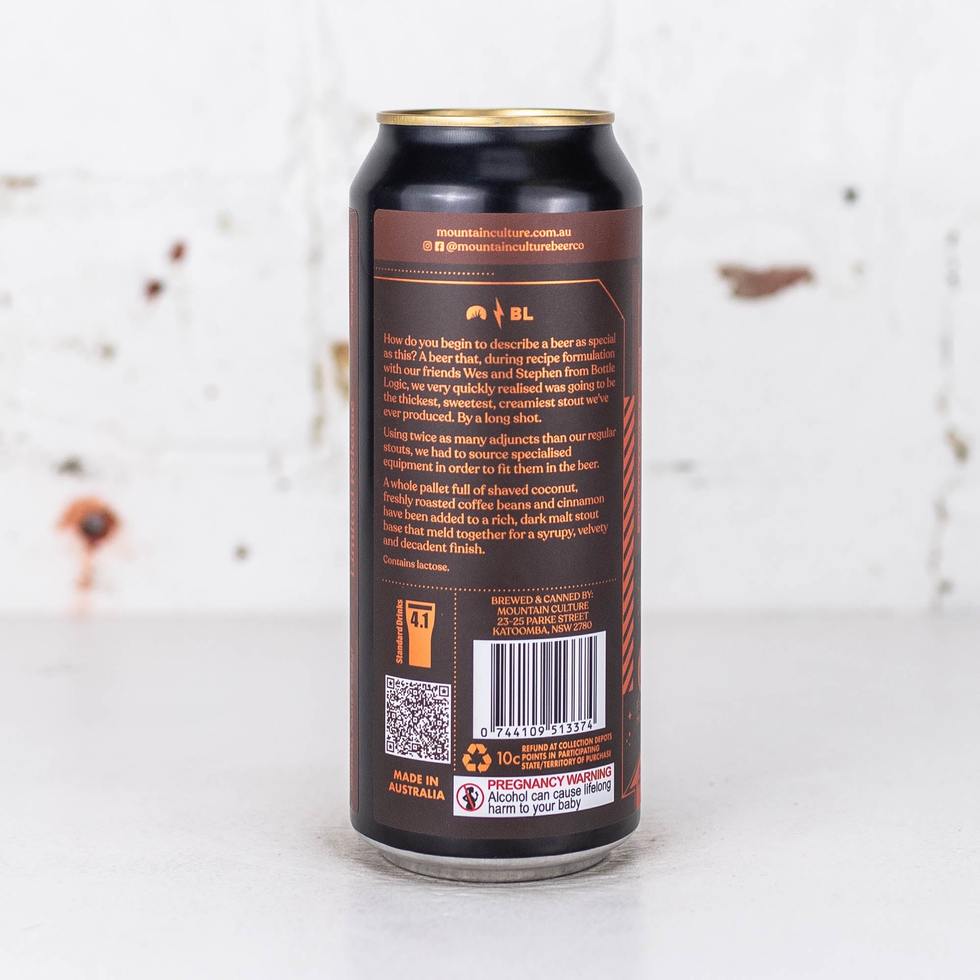 Mountain Culture x Bottle Logic x Carwyn Cellars x Forward Hops 'Imperial Logic' Imperial Pastry Stout