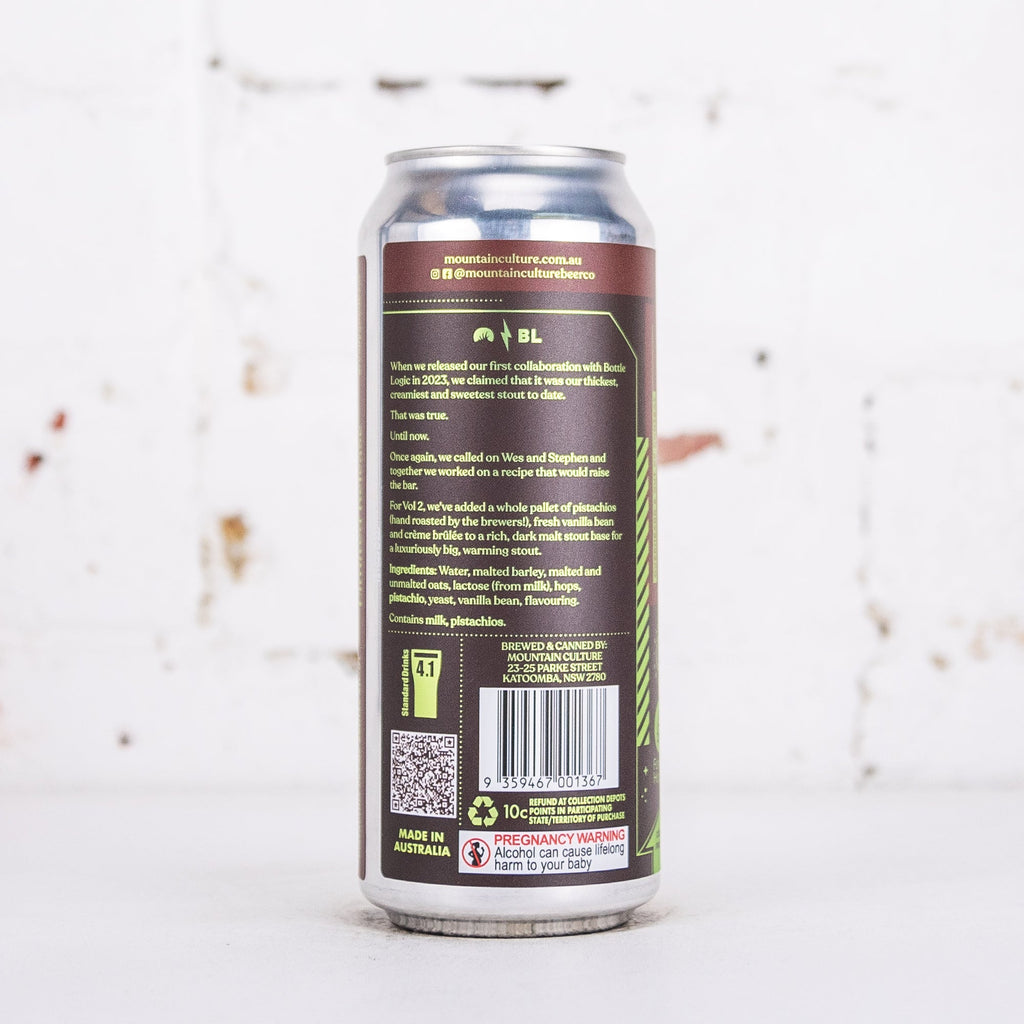 Mountain Culture x Bottle Logic x Carwyn Cellars x Forward Hops 'Imperial Logic Vol 2' Imperial Pastry Stout